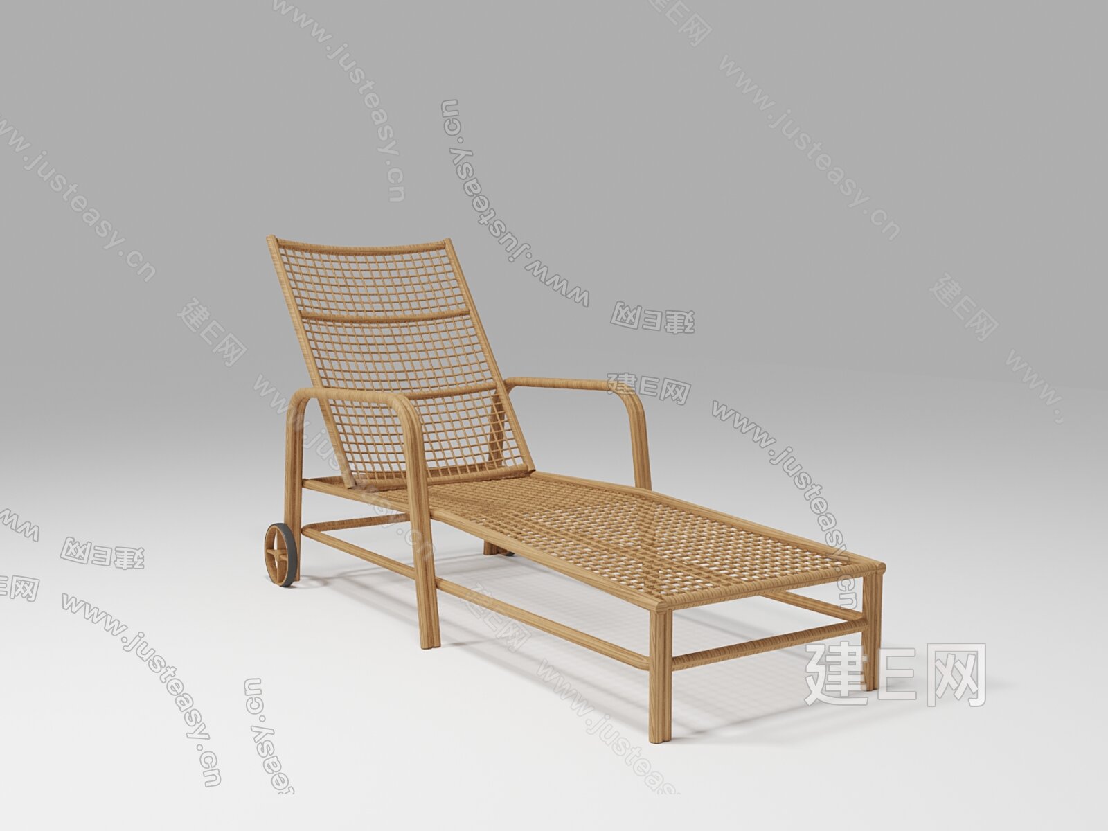 sika 现代躺椅3d模型
