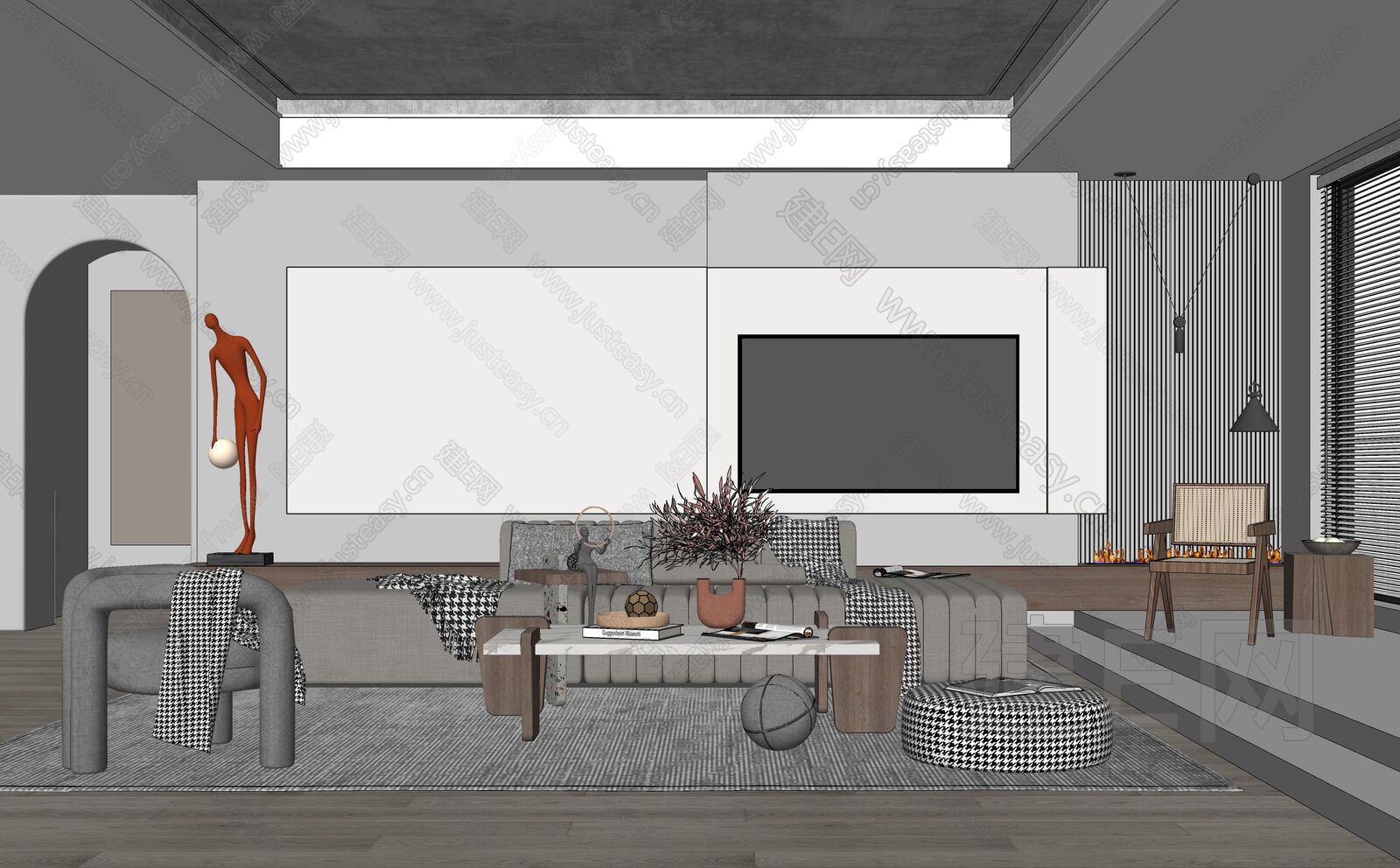 Enscape for SketchUp 室内设计可视化表现|空间|家装设计|活力网 - 原创作品 - 站酷 (ZCOOL)