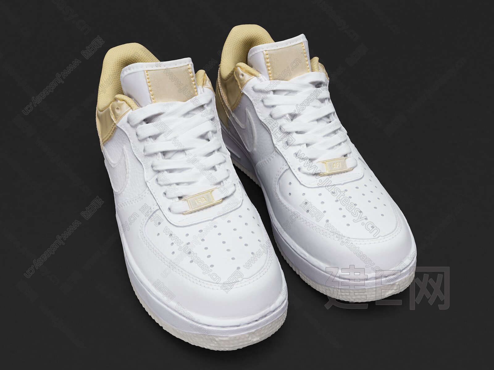 现代运动鞋3d模型下载