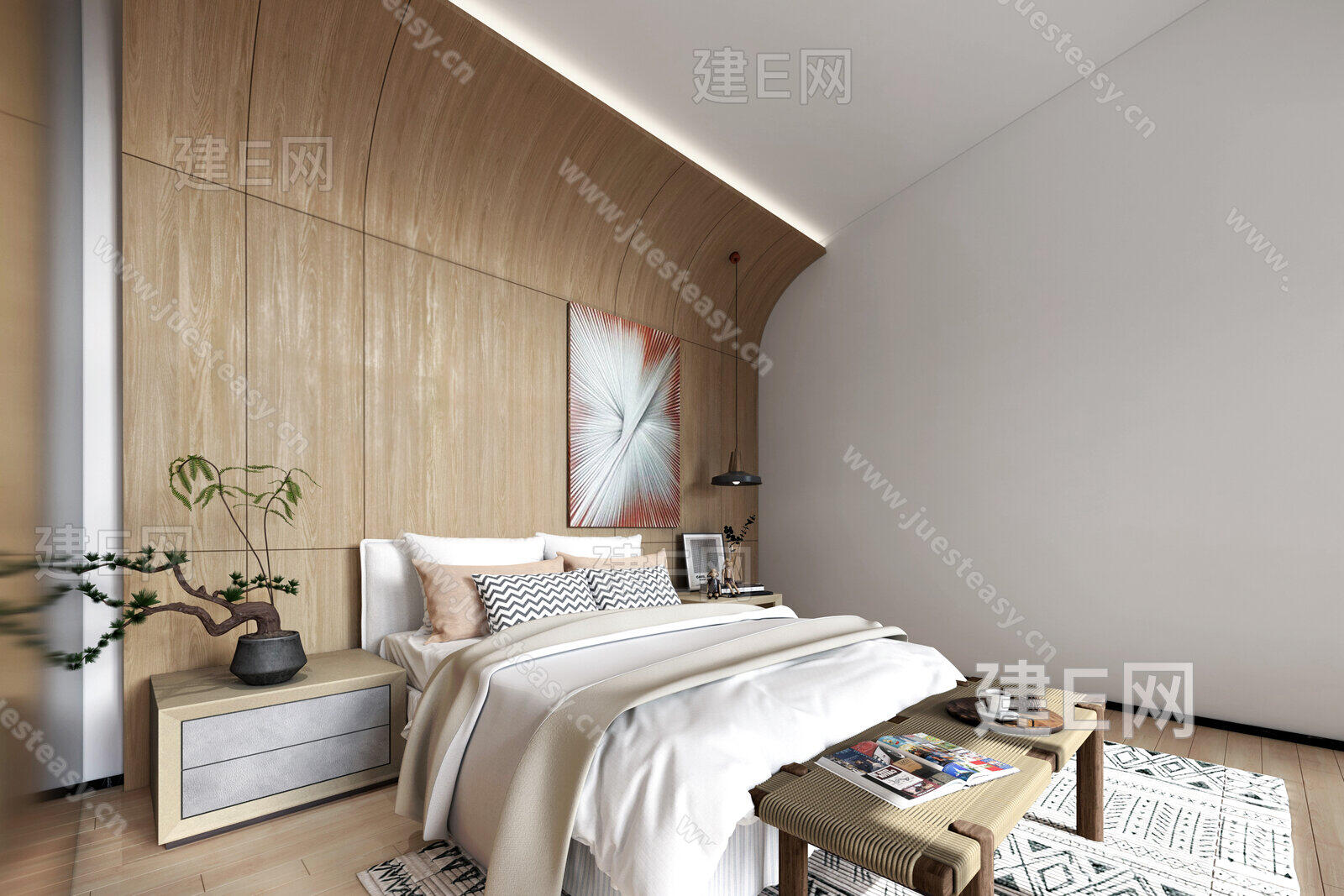 赛拉维设计CLV.DESIGN 现代卧室3d模型