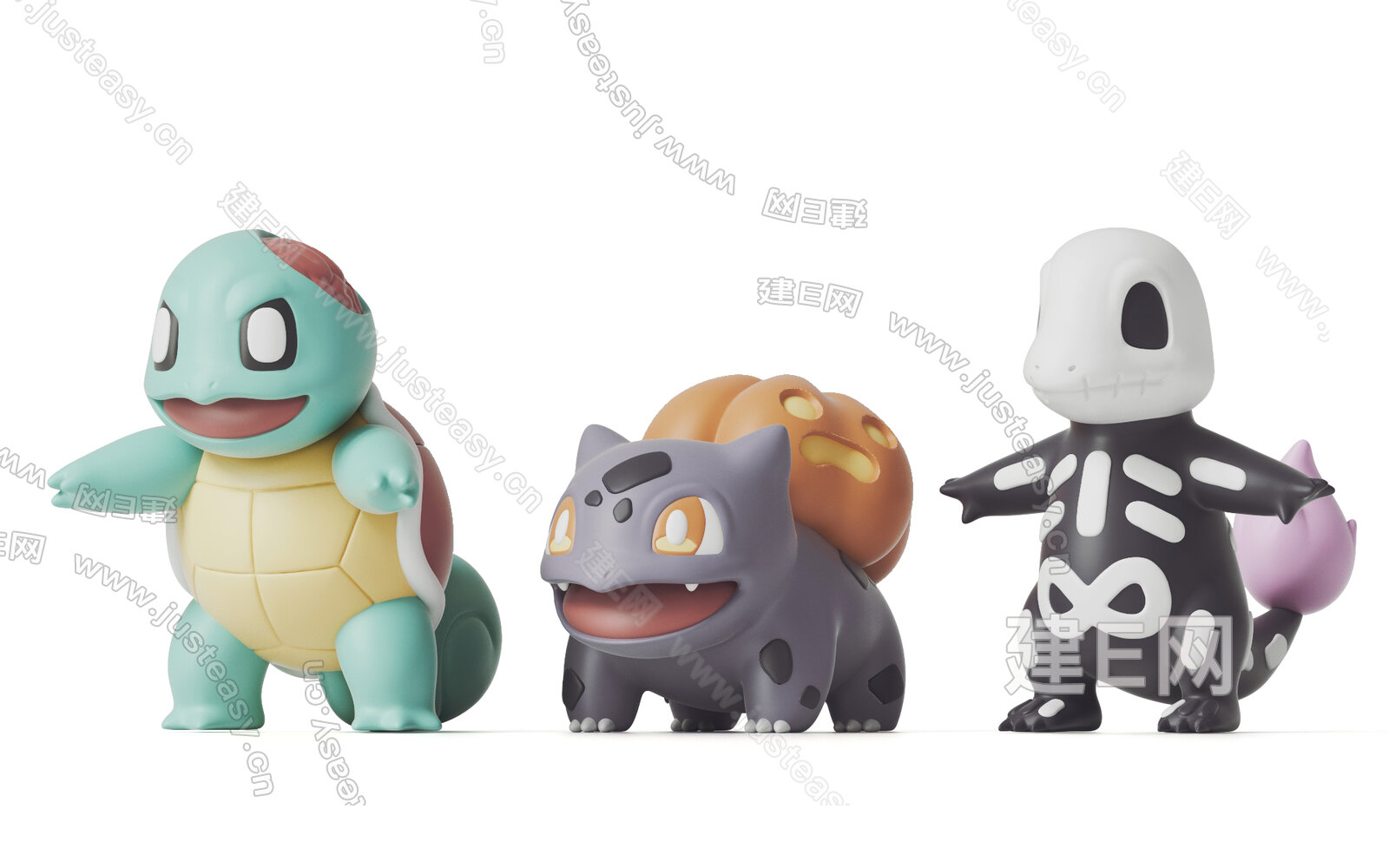 现代神奇宝贝玩具3d模型下载