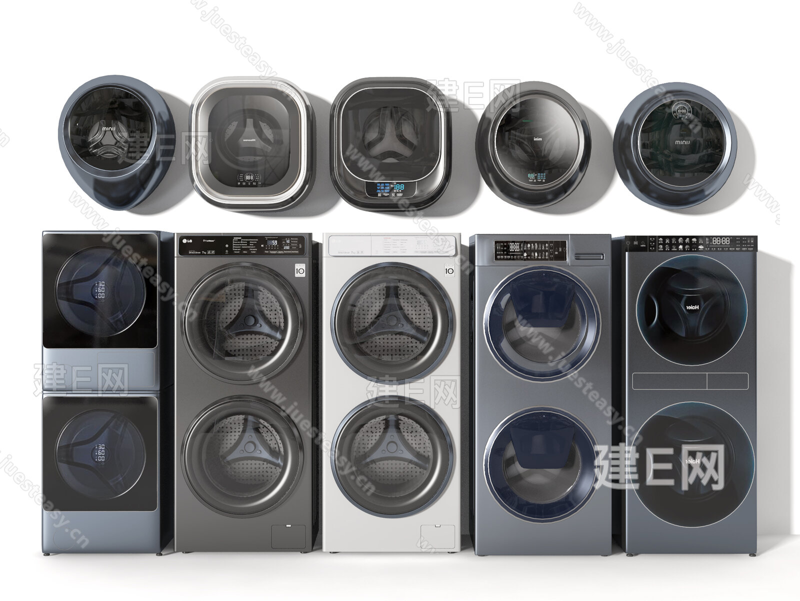 洗衣机3d模型下载