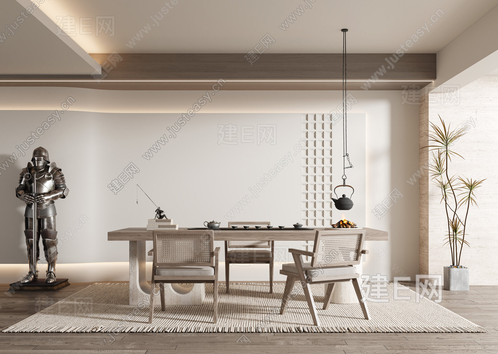 【侘寂风茶室3d模型】建E网_侘寂风茶室3d模型下载[ID:113201005]_打造3d侘寂风茶室模型免费下载平台