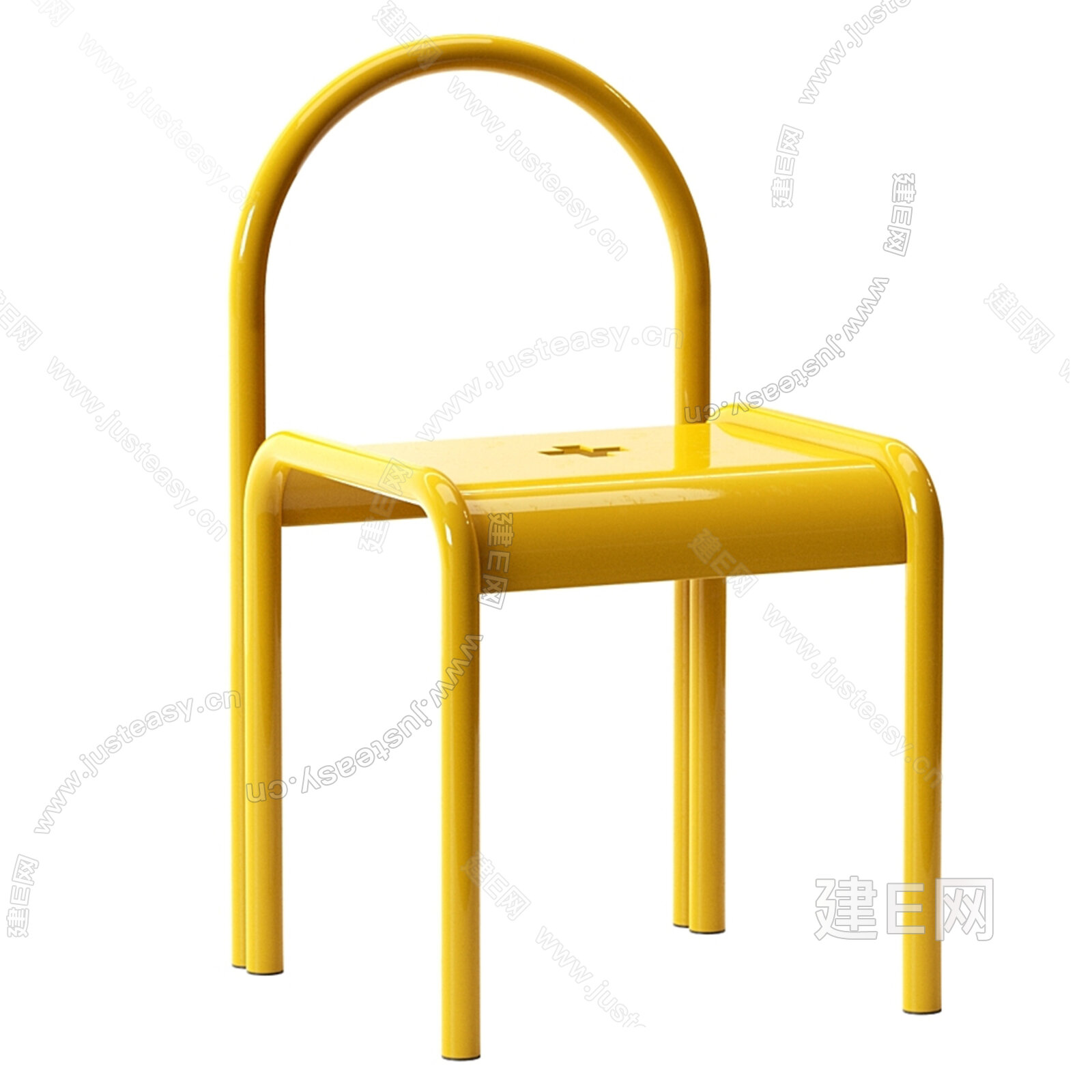 halo 现代单椅3d模型