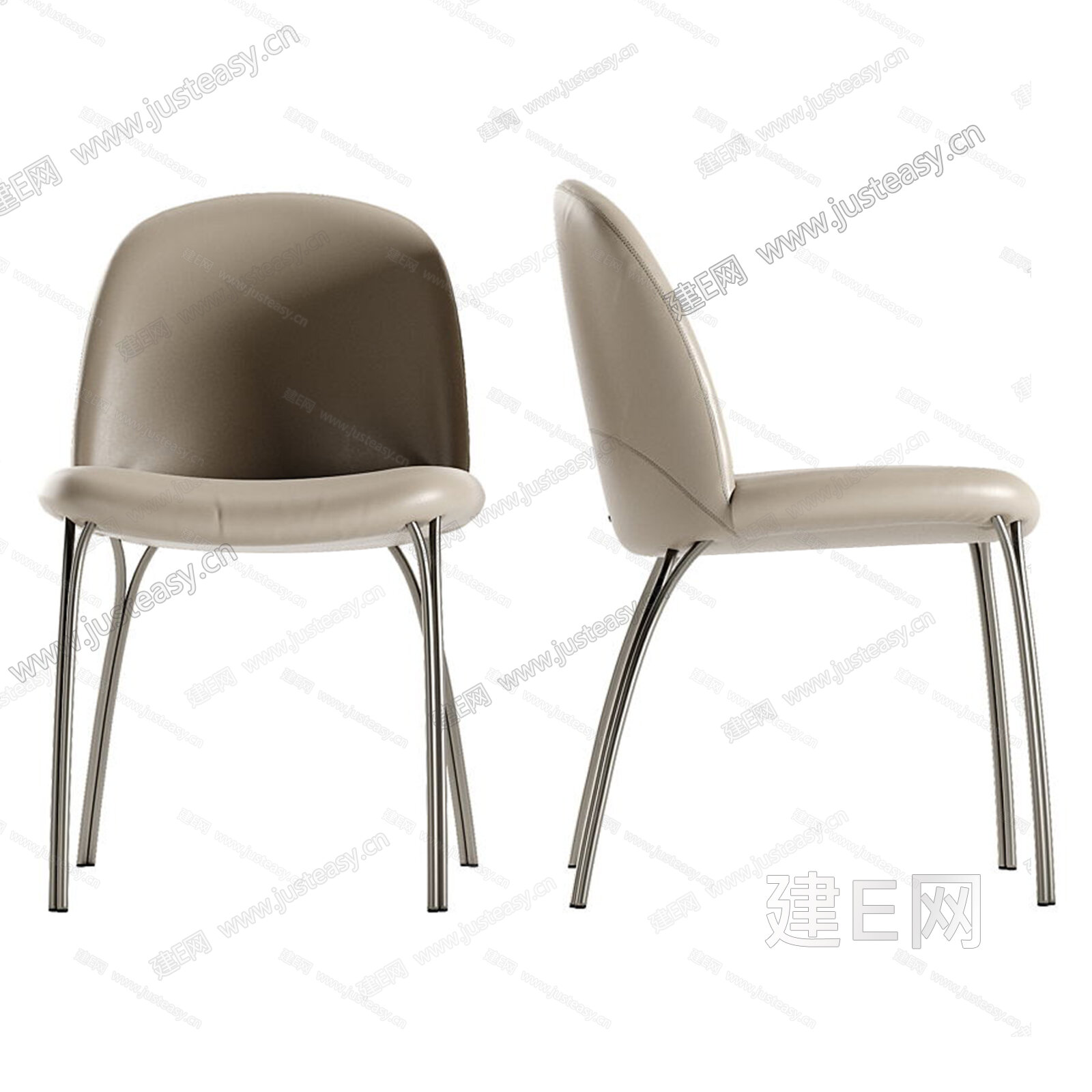 Cattelan Italia 现代餐桌椅3d模型