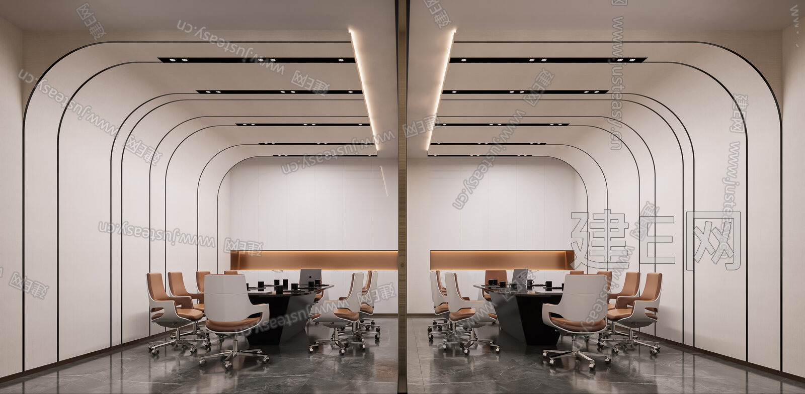 现代洽谈区模型SU模型下载[ID:114247917]_建E室内设计网