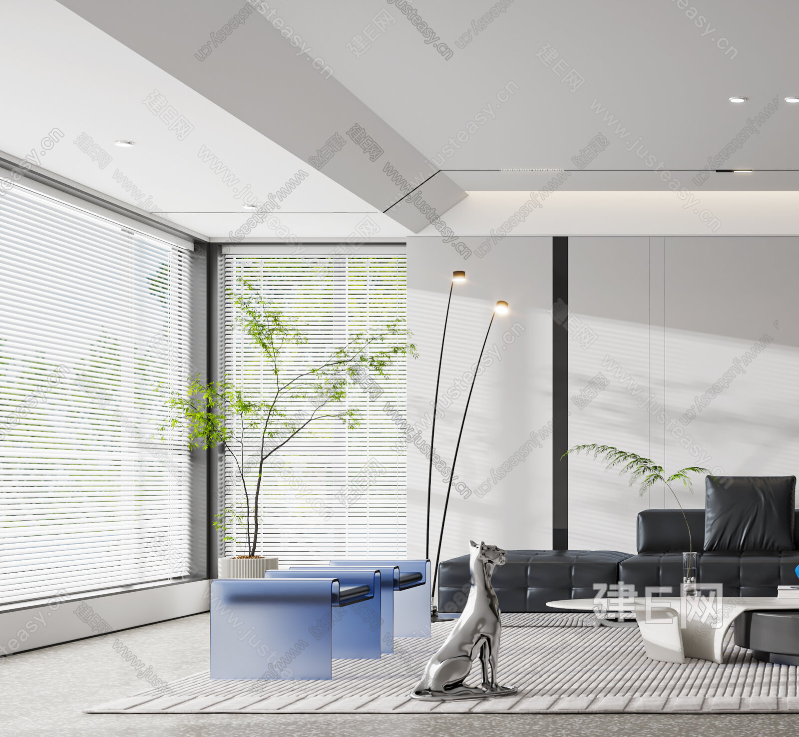 【现代客厅3d模型】建e网_现代客厅3d模型下载[ID:114381071]_打造3d现代客厅模型免费下载平台