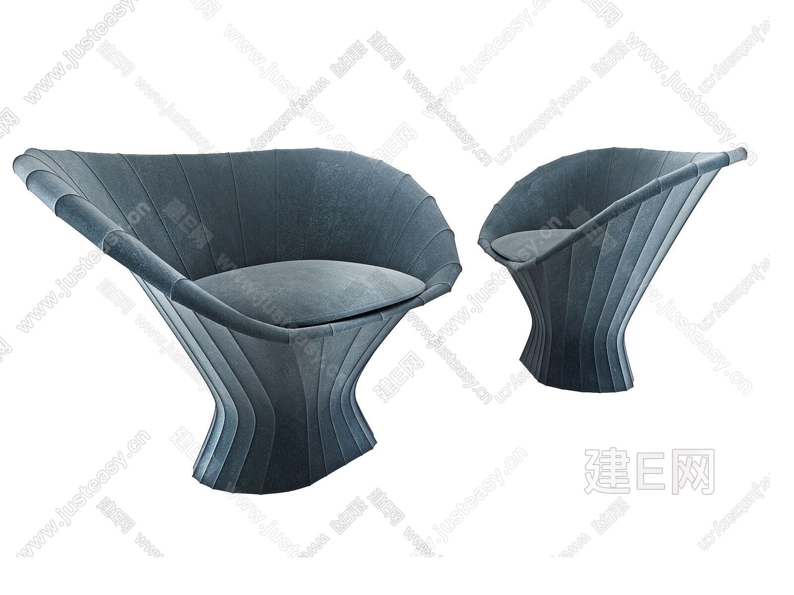 Lema 现代沙发单椅3d模型