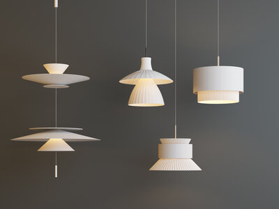 现代吊灯3d模型下载