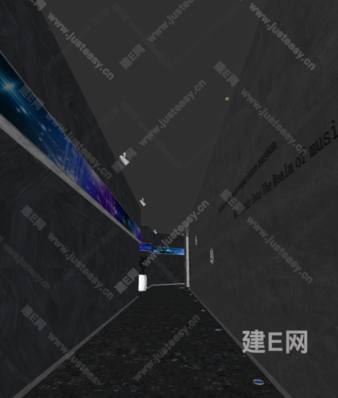 现代ktv过道模型SU模型下载[ID:107366816]_建e网su模型