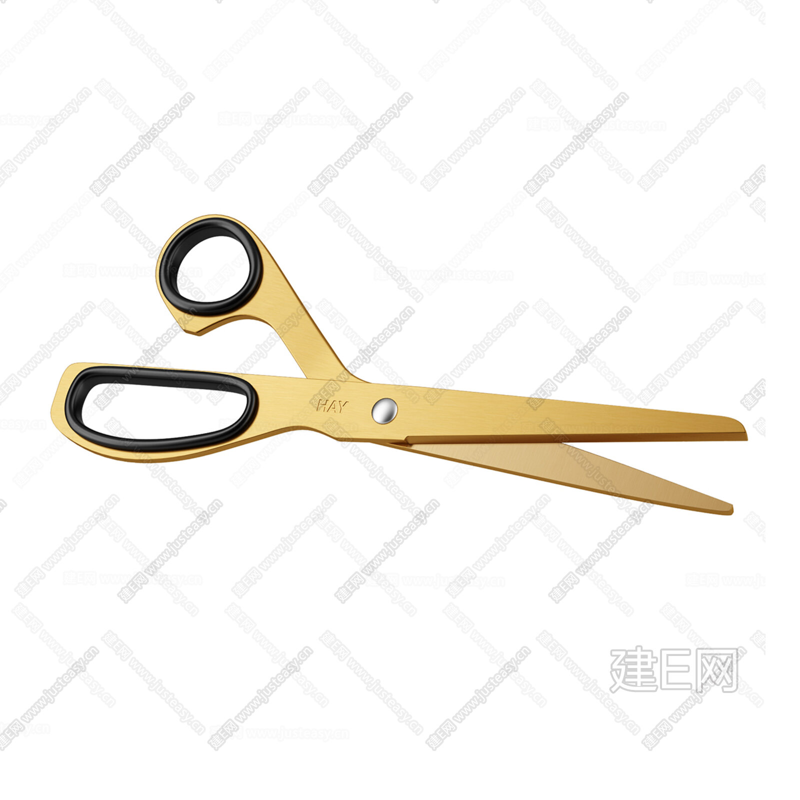 scissor 剪刀 模型SU模型下载[ID:100944292]_建e网su模型