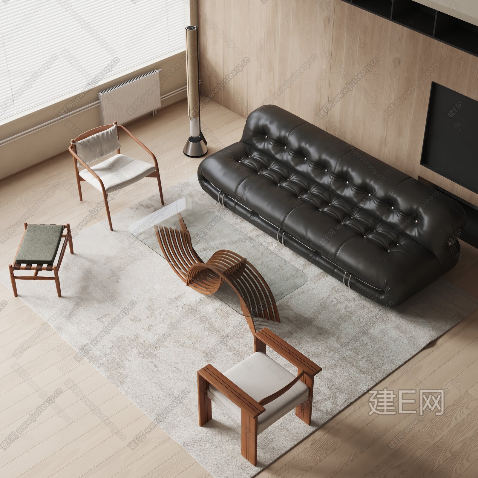 【MUNNA 现代沙发茶几组合3d模型】建E网_MUNNA 现代沙发茶几组合3d模型下载[ID:109269100]_打造3dMUNNA 现代 ...