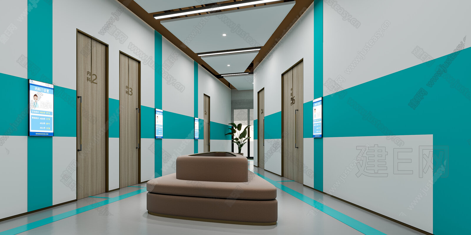 【现代医院门诊3d模型】建e网_现代医院门诊3d模型下载[ID:113070286]_打造3d现代医院门诊模型免费下载平台