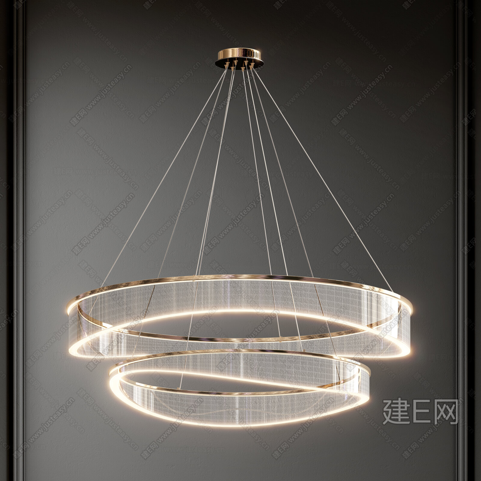 【现代吊灯3d模型】建E网_现代吊灯3d模型下载[ID:100946843]_打造3d现代吊灯模型免费下载平台