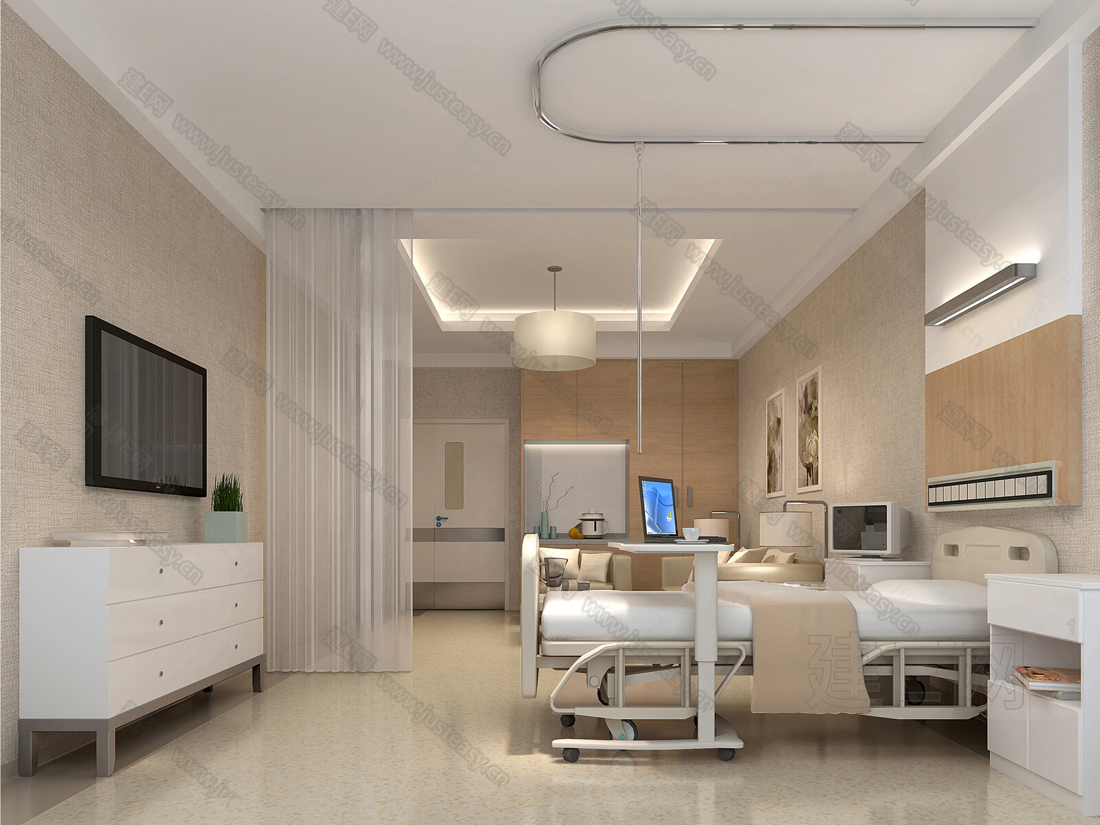 医院豪华病房设计 - 空间设计 - 上海医匠专业医院设计公司