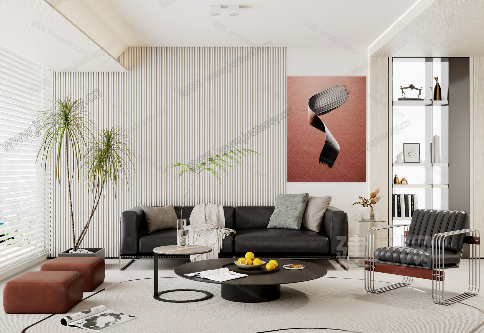 【现代客厅3d模型】建e网_现代客厅3d模型下载[ID:117003151]_打造3d现代客厅模型免费下载平台