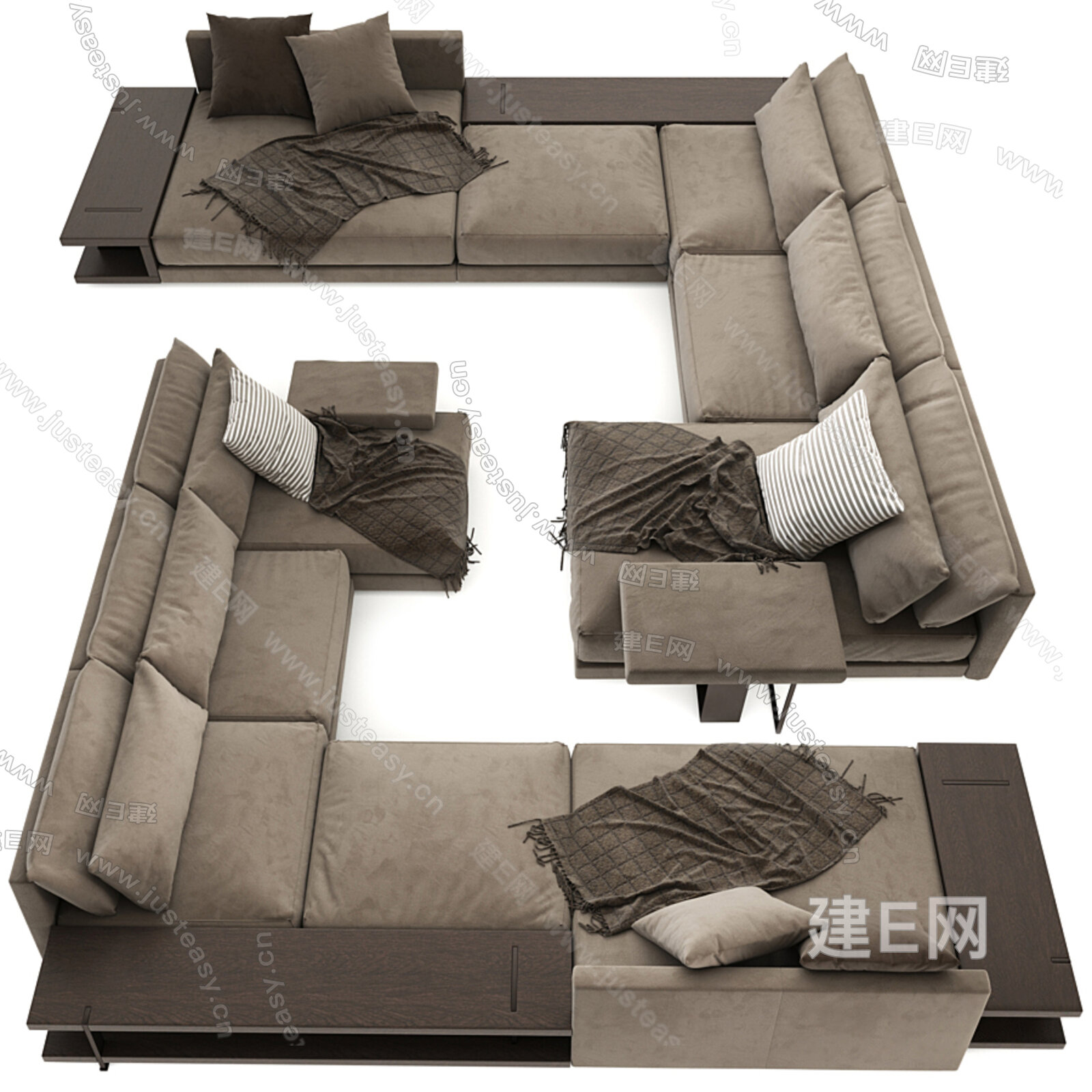 【现代多人沙发3d模型】建e网_现代多人沙发3d模型下载[ID:112939828]_打造3d现代多人沙发模型免费下载平台