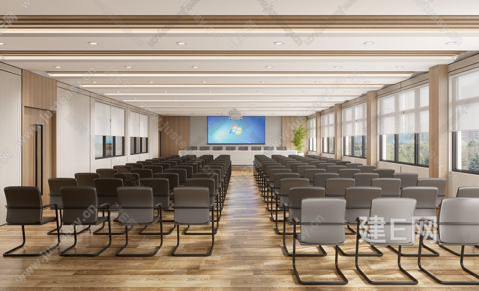 【现代会议室3d模型】建e网_现代会议室3d模型下载[ID:101667353]_打造3d现代会议室模型免费下载平台