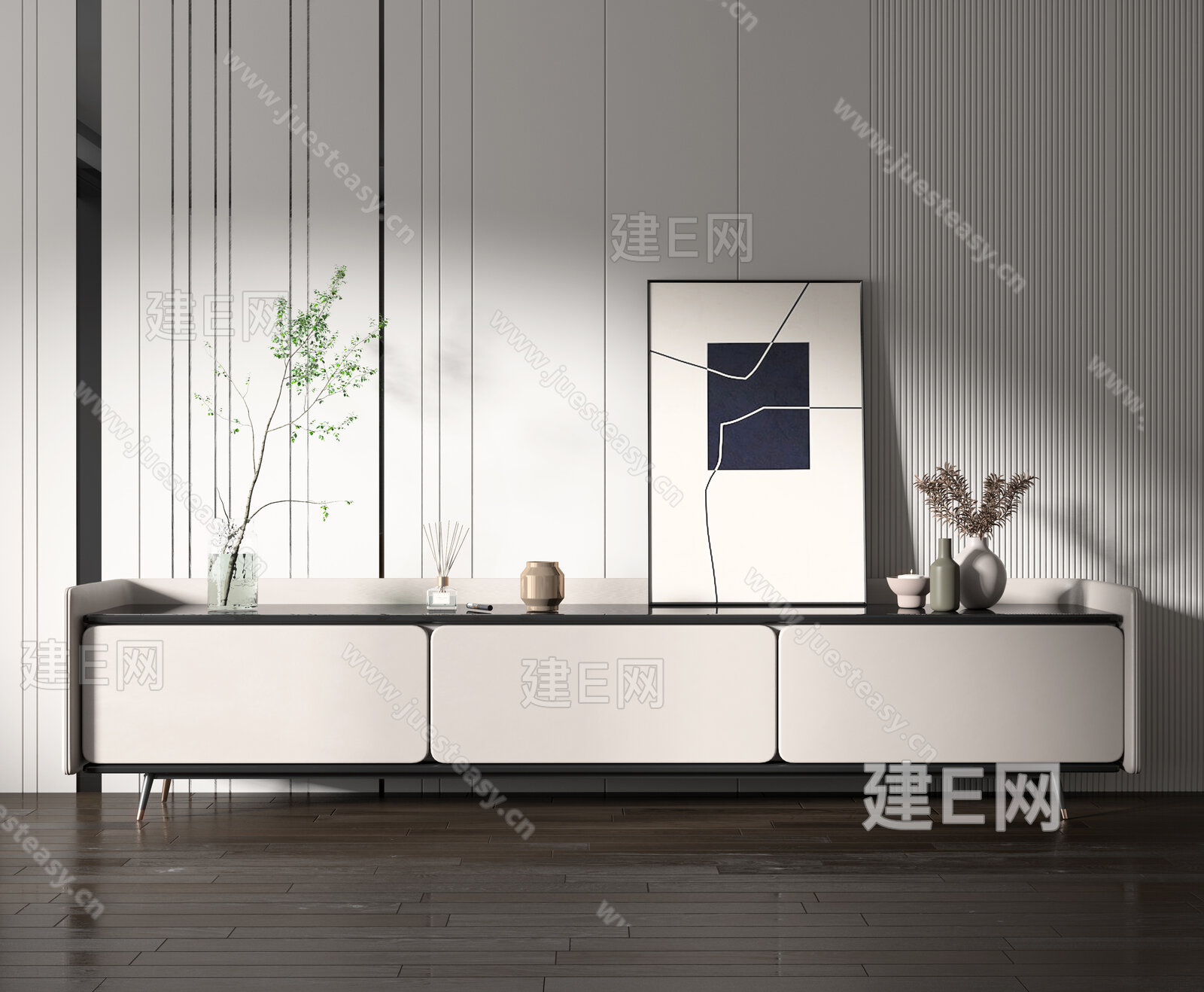【现代电视柜fbx-obj模型】建e网_现代电视柜fbx-obj模型下载[ID:107037072]_打造fbx-obj现代电视柜模型免费下载平台