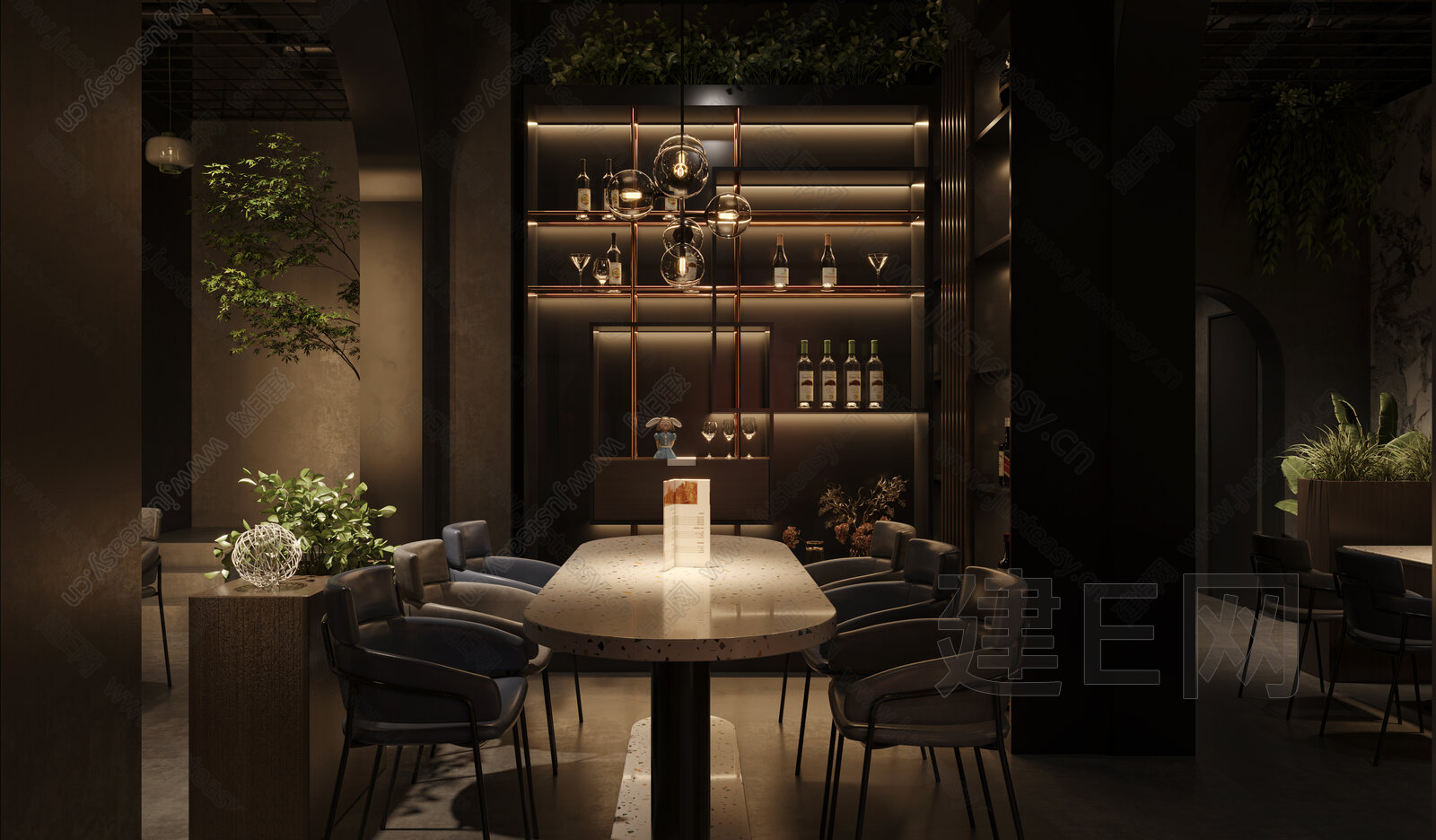 【现代清吧3d模型】建e网_现代清吧3d模型下载[ID:101339721]_打造3d现代清吧模型免费下载平台