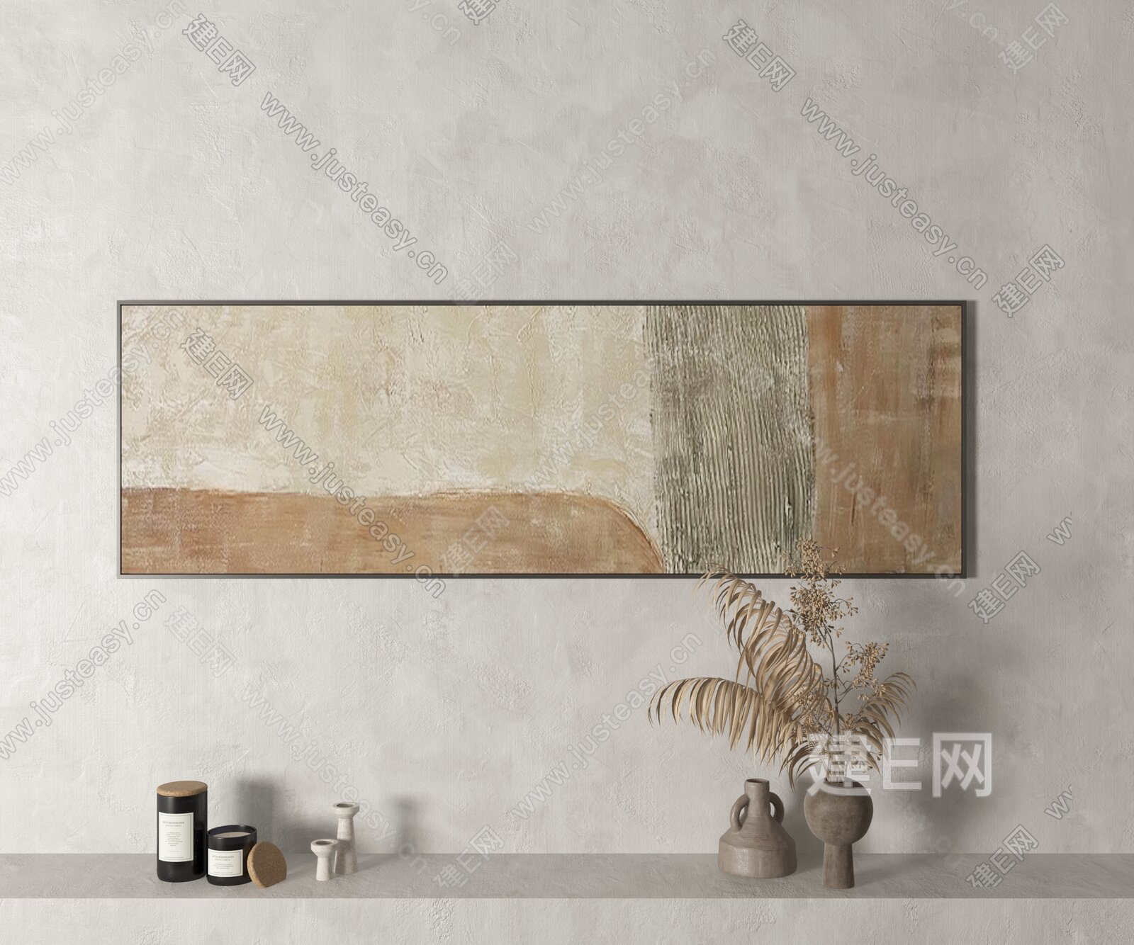 【新中式装饰画fbx-obj模型】建e网_新中式装饰画fbx-obj模型下载[ID:106578342]_打造fbx-obj新中式装饰画模型 ...