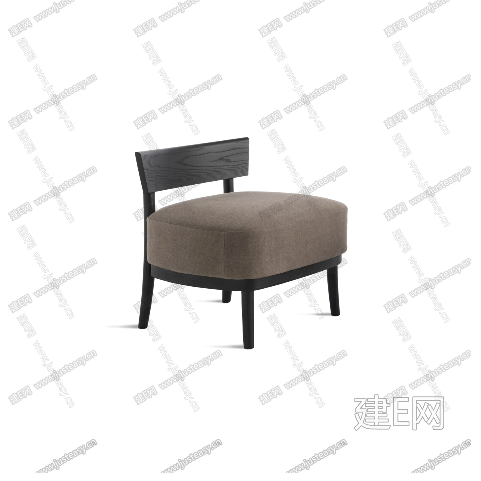 现代休闲椅模型SU模型下载[ID:103565900]_建E室内设计网
