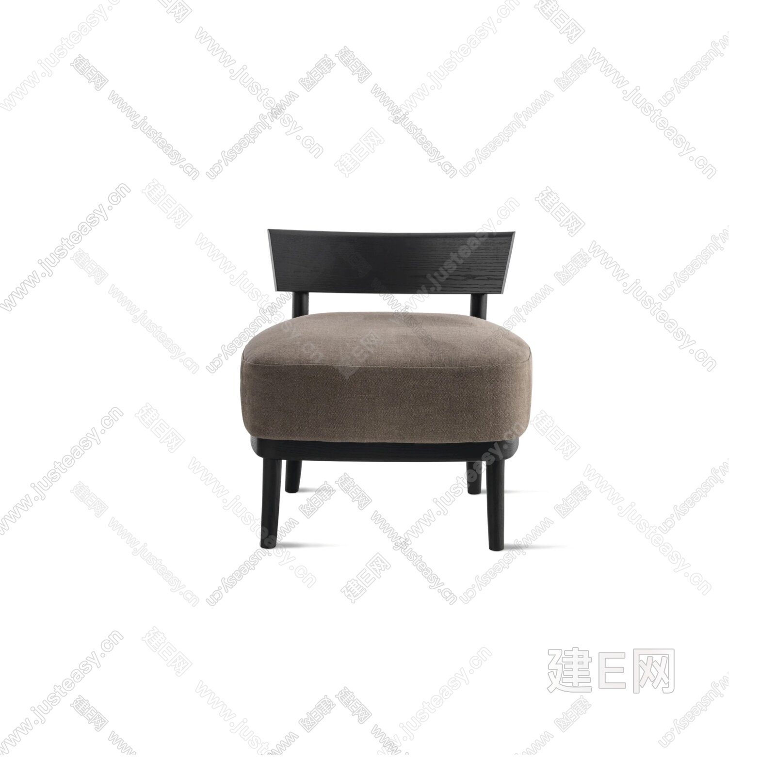 现代休闲椅模型SU模型下载[ID:103565900]_建E室内设计网