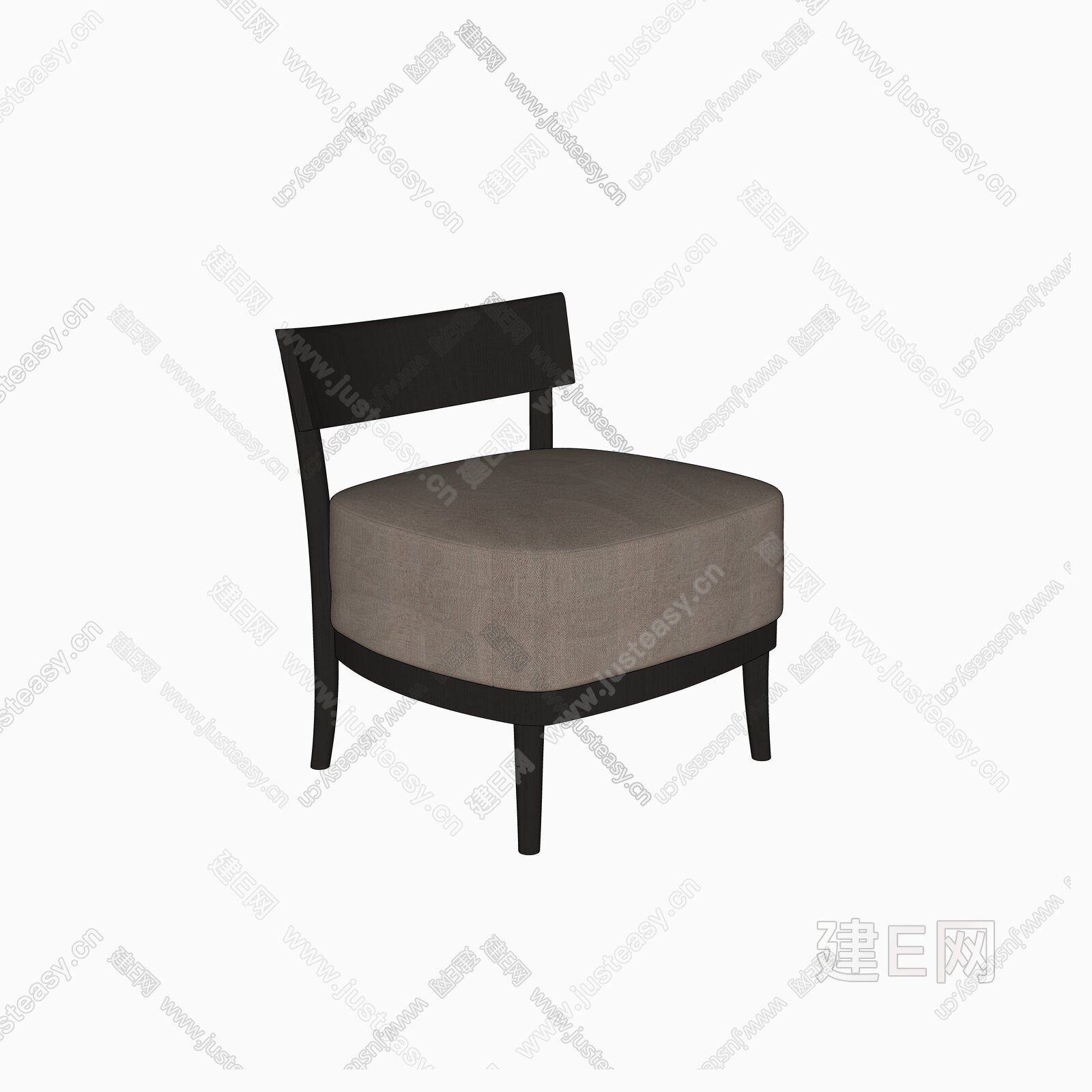现代休闲椅模型SU模型下载[ID:103565900]_建E室内设计网