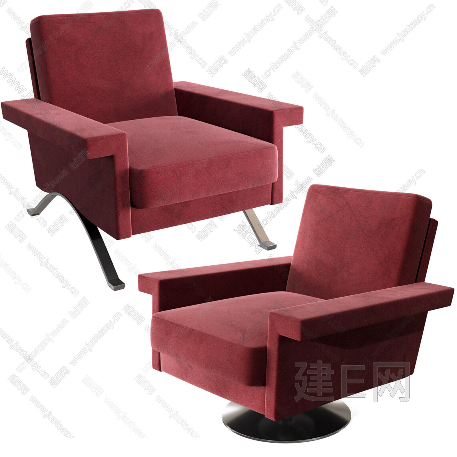 Missana 现代沙发3d模型