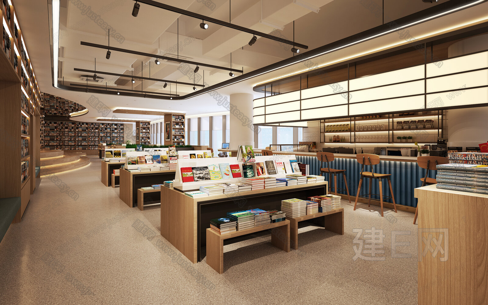 【现代图书馆3d模型】建e网_现代图书馆3d模型下载[ID:111038991]_打造3d现代图书馆模型免费下载平台