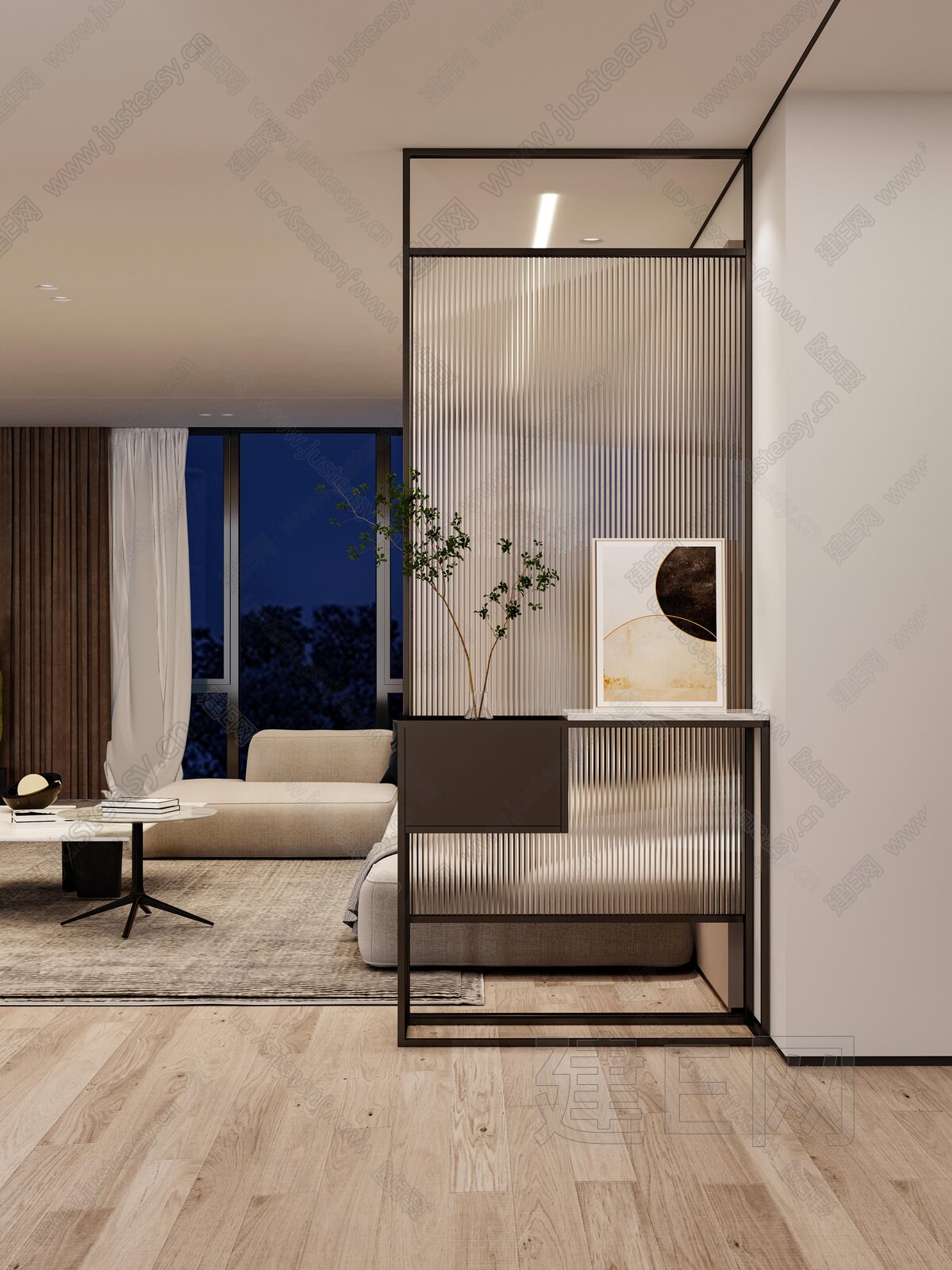 现代北欧风格效果图|空间|室内设计|lulie520 - 原创作品 - 站酷 (ZCOOL)