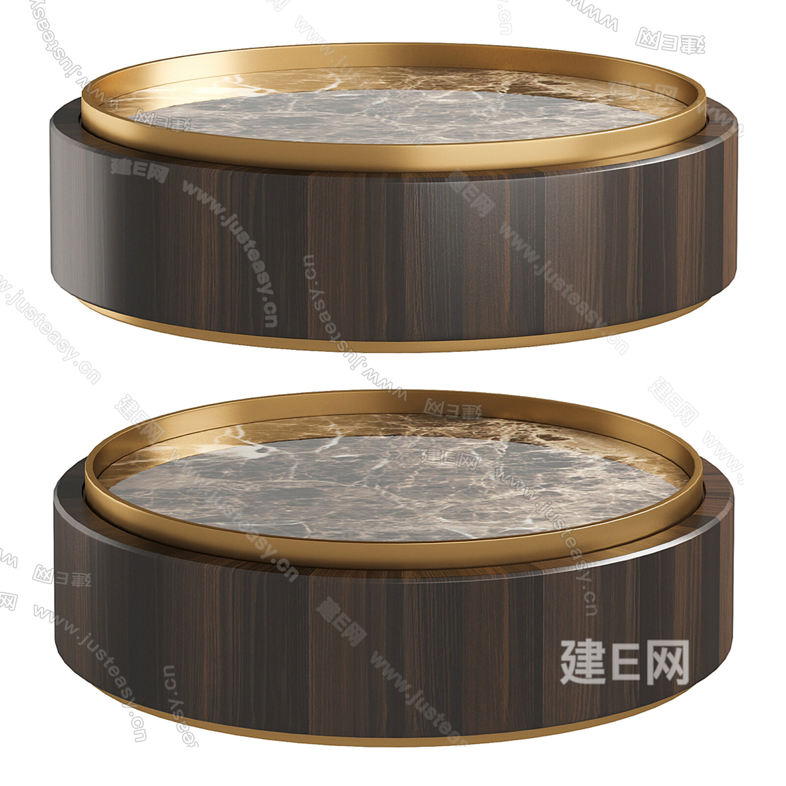 米洛提 Minotti 现代茶几 大理石模型SU模型下载[ID:115559925]_建e网su模型