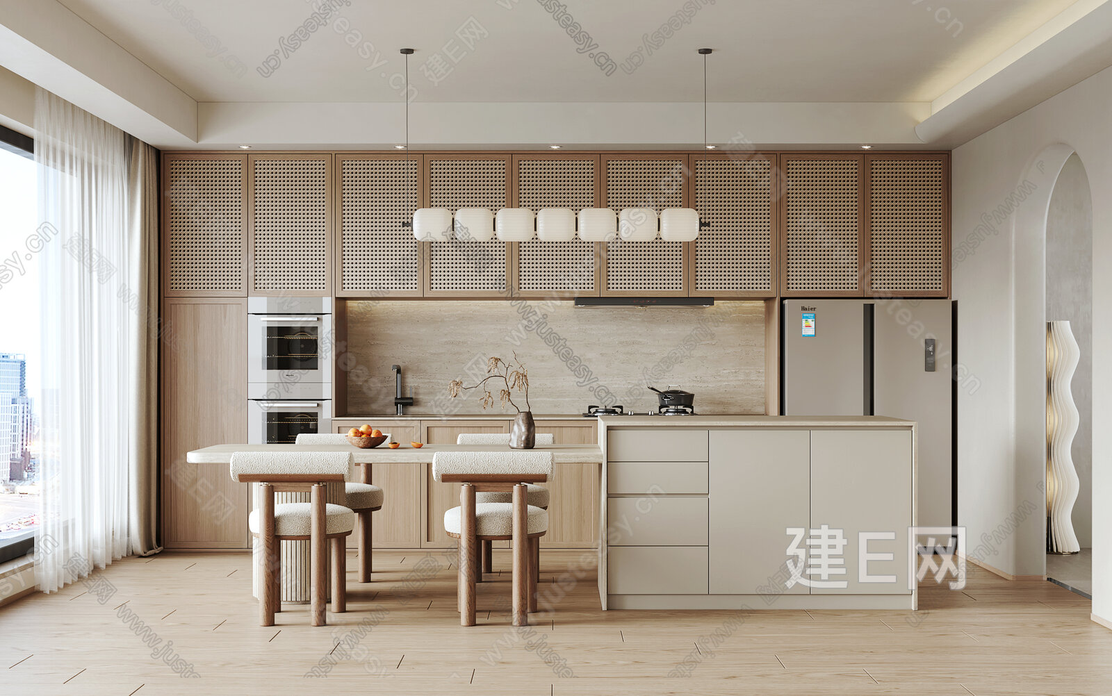 【侘寂风餐厅3d模型】建e网_侘寂风餐厅3d模型下载[ID:109532439]_打造3d侘寂风餐厅模型免费下载平台
