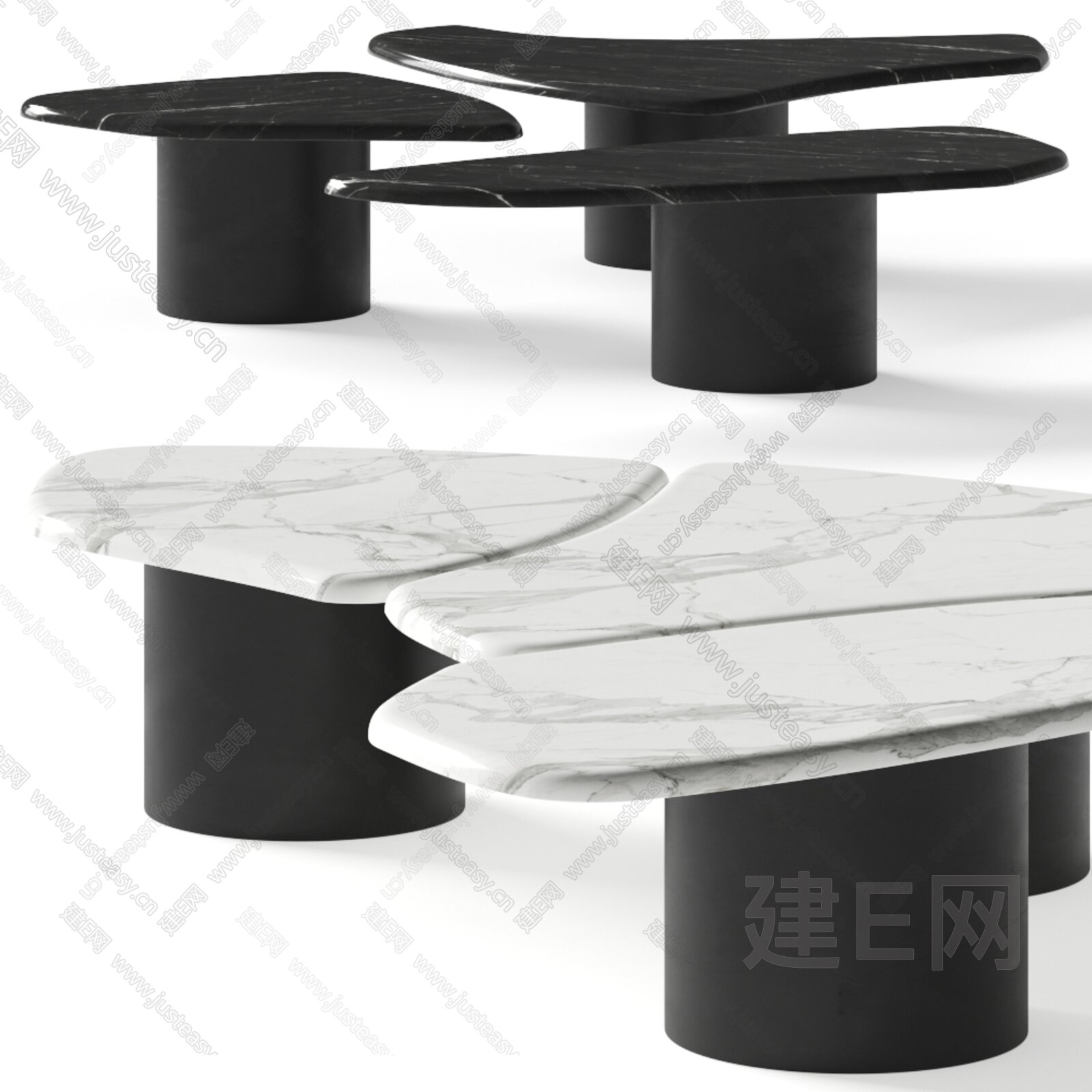 【现代茶几3d模型】建e网_现代茶几3d模型下载[ID:112219567]_打造3d现代茶几模型免费下载平台