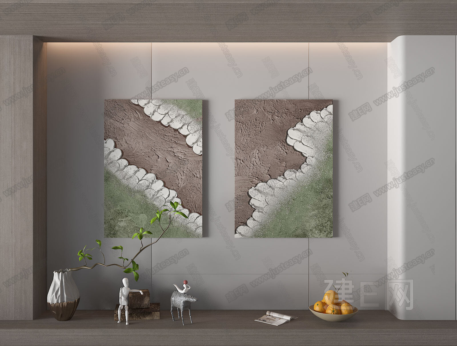 【侘寂风装饰画3d模型】建e网_侘寂风装饰画3d模型下载[ID:112416202]_打造3d侘寂风装饰画模型免费下载平台
