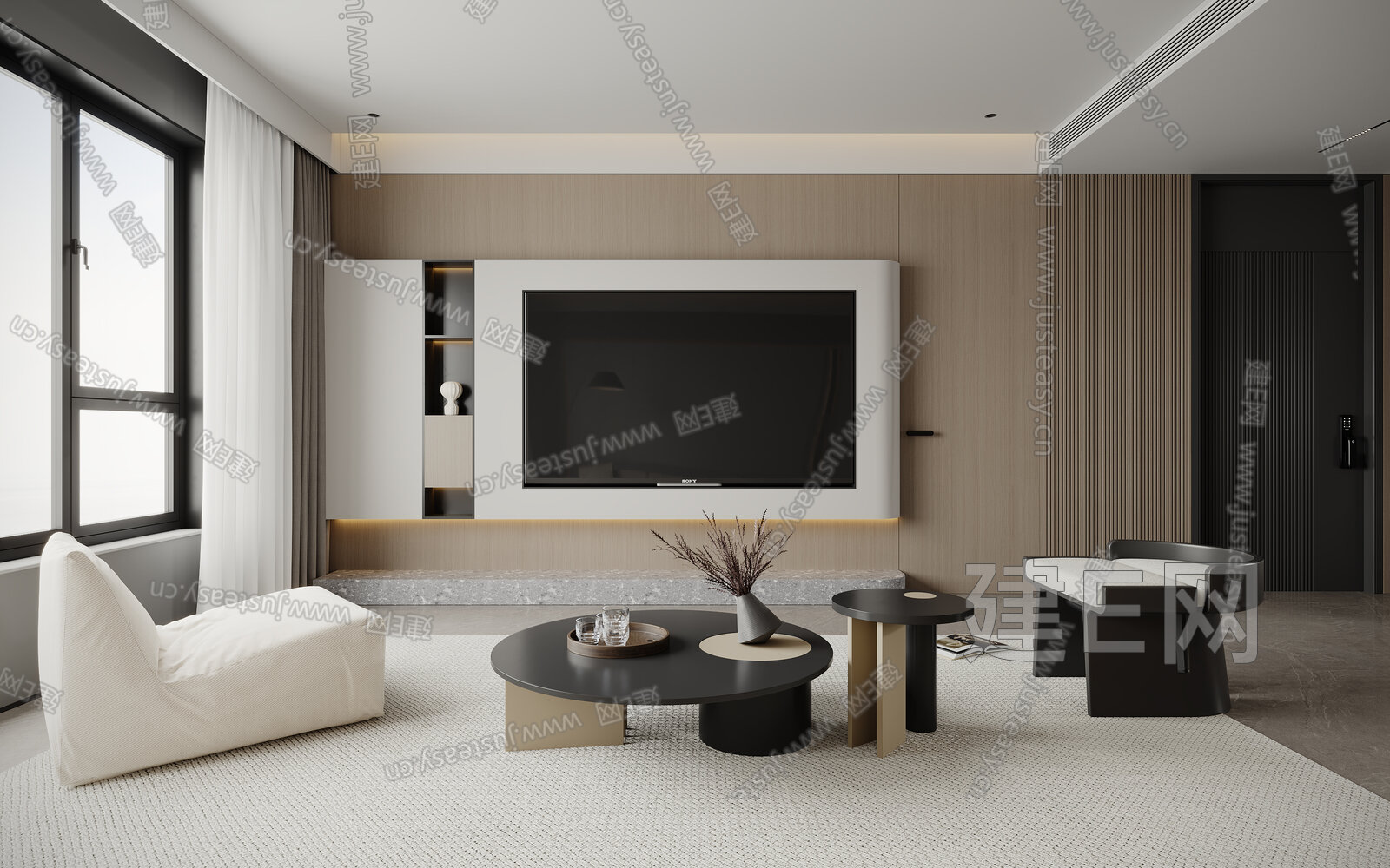 【现代客餐厅3d模型】建e网_现代客餐厅3d模型下载[ID:104158393]_打造3d现代客餐厅模型免费下载平台