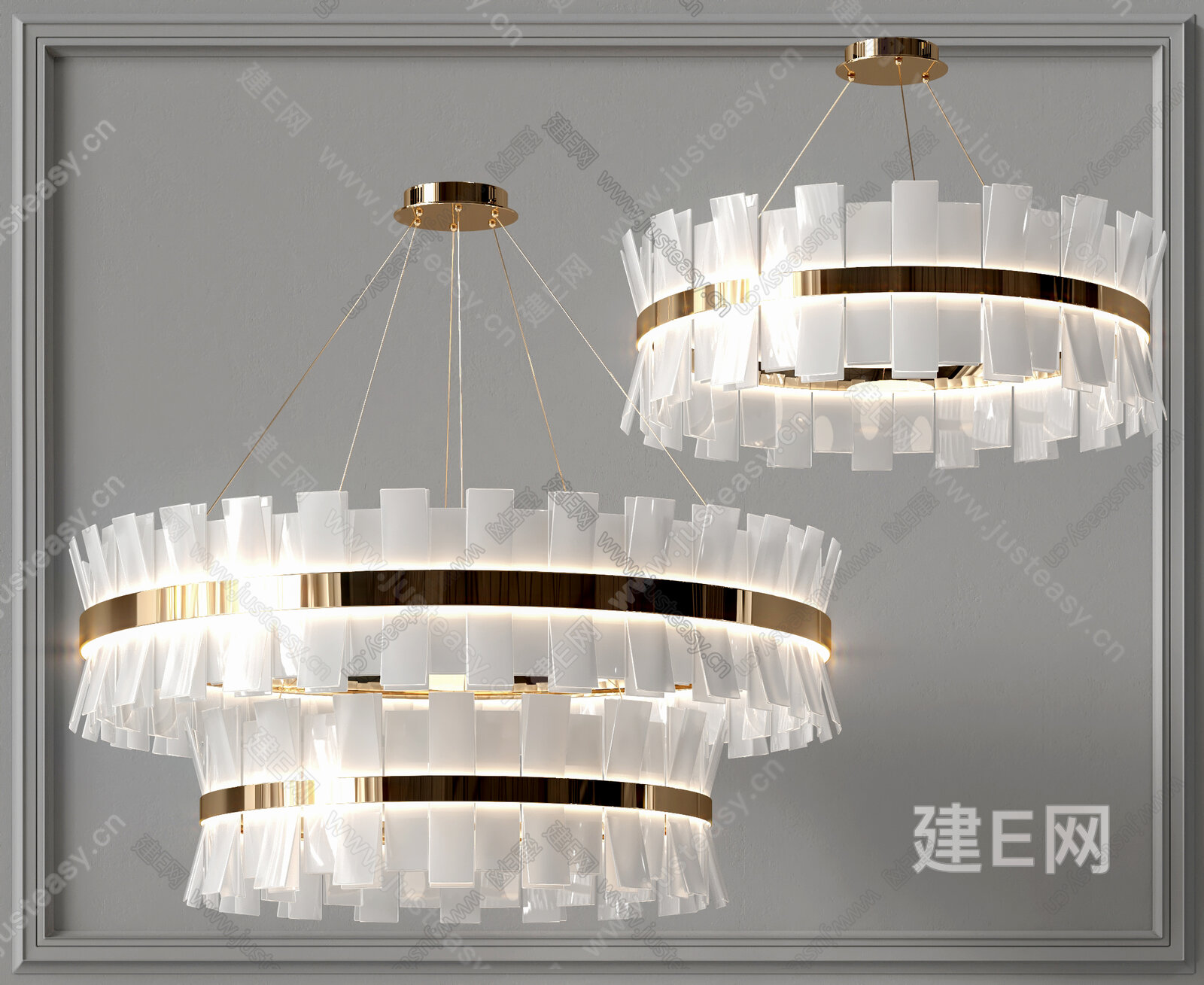【现代吊灯3d模型】建e网_现代吊灯3d模型下载[ID:104813688]_打造3d现代吊灯模型免费下载平台