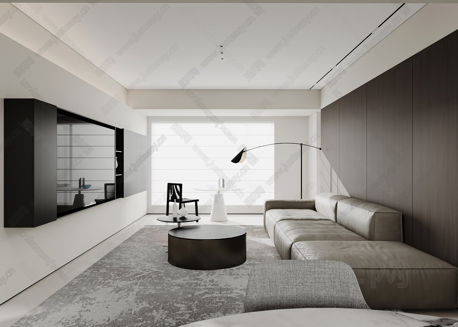 【现代极简客餐厅3d模型】建e网_现代极简客餐厅3d模型下载[ID:113202280]_打造3d现代极简客餐厅模型免费下载平台