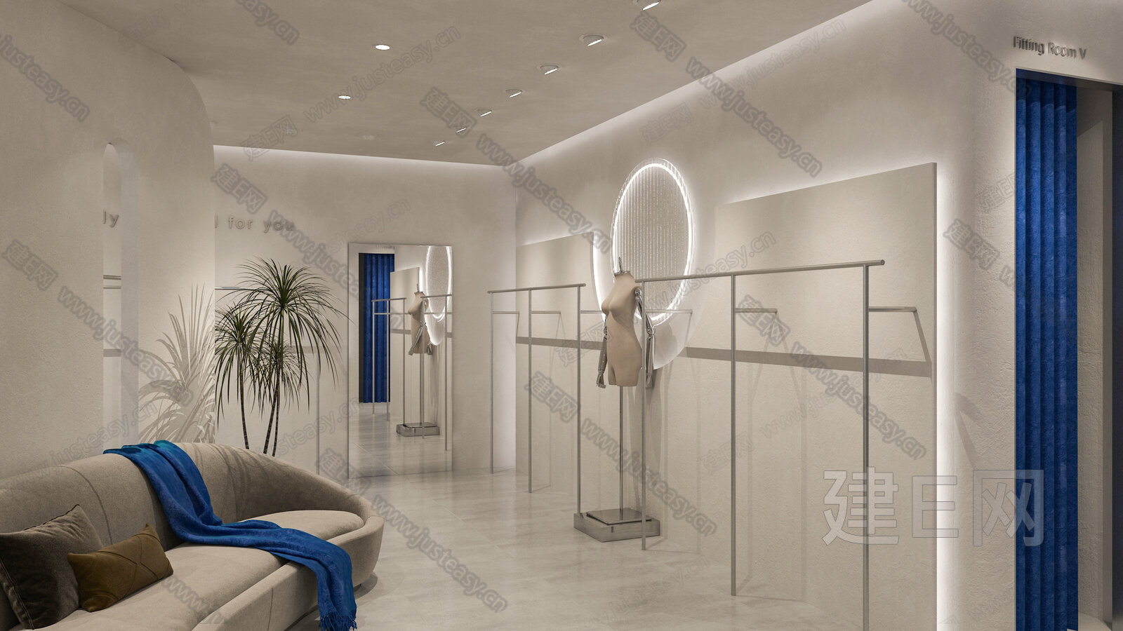 【侘寂风服装店3d模型】建E网_侘寂风服装店3d模型下载[ID:106452980]_打造3d侘寂风服装店模型免费下载平台