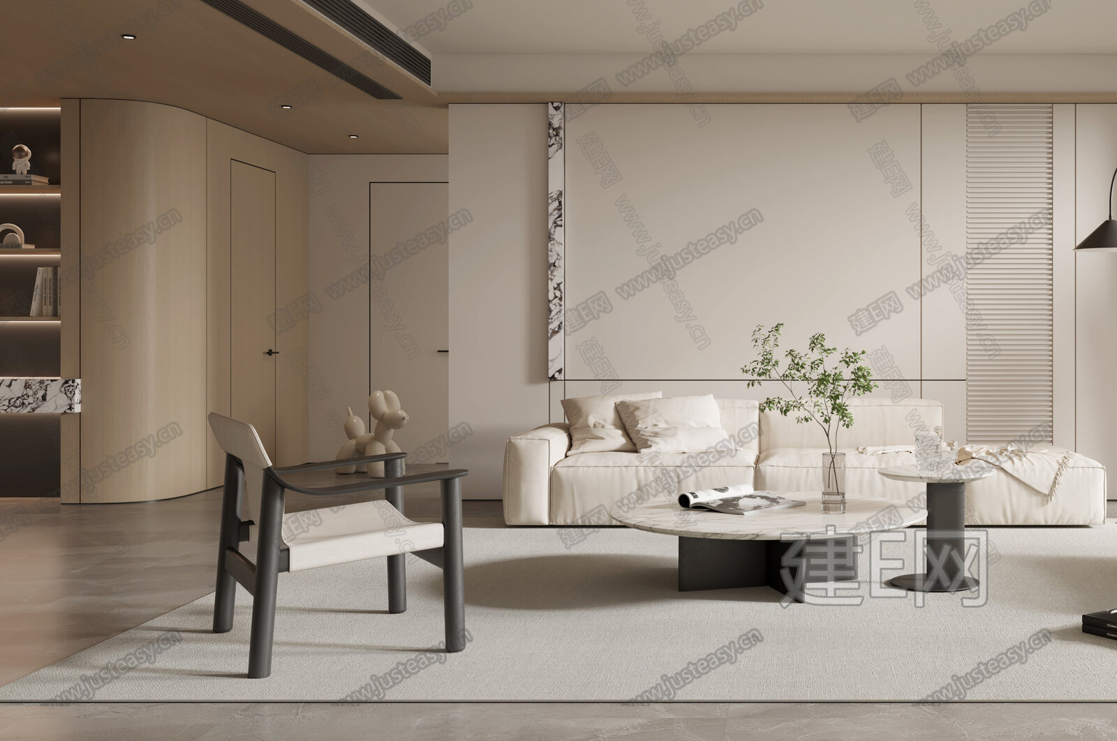 【现代客厅3d模型】建e网_现代客厅3d模型下载[ID:115365712]_打造3d现代客厅模型免费下载平台