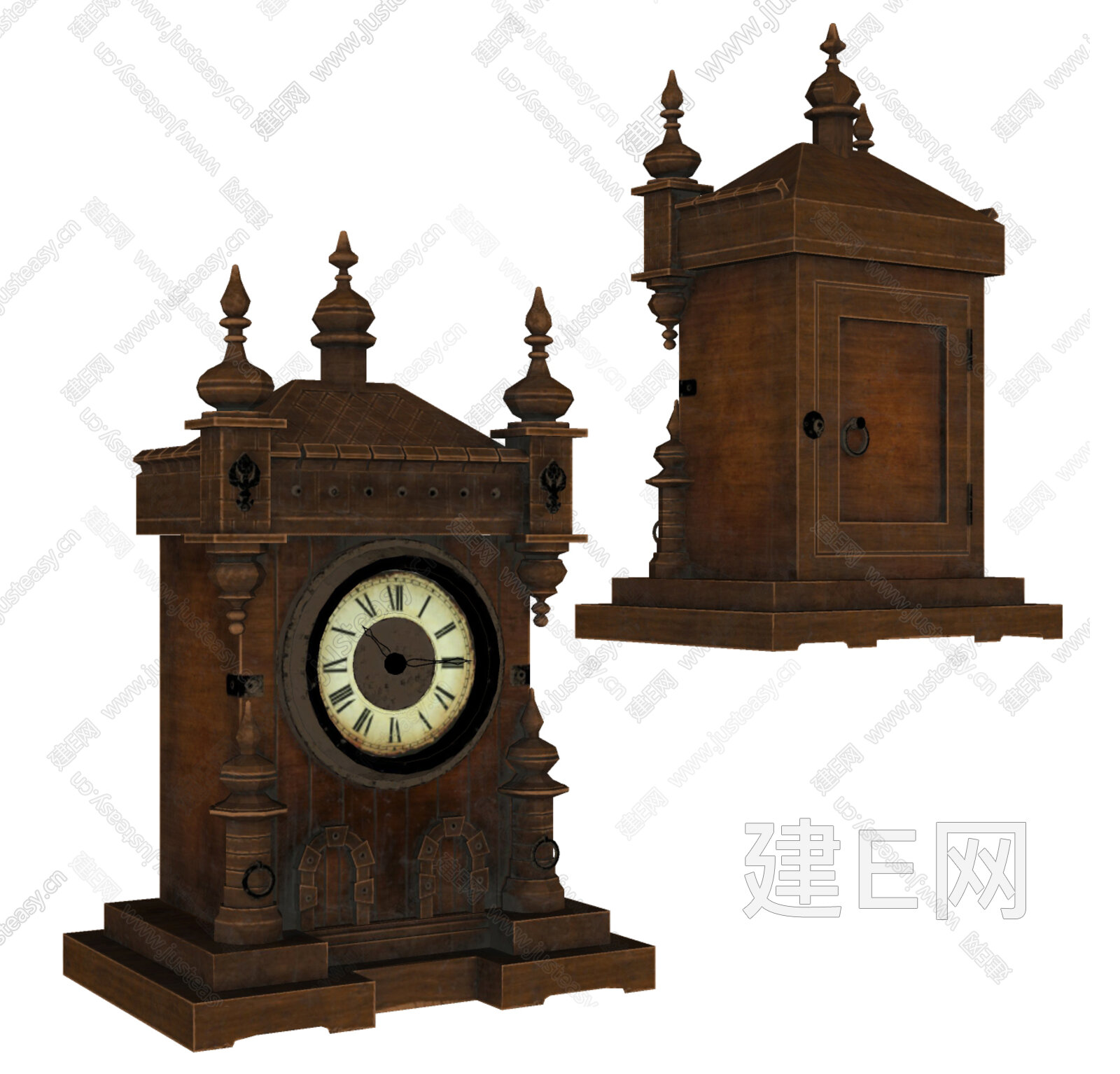 美式20寸创意复古大尺寸挂钟石英钟客厅钟表壁钟圆形异形石钟厂家-阿里巴巴