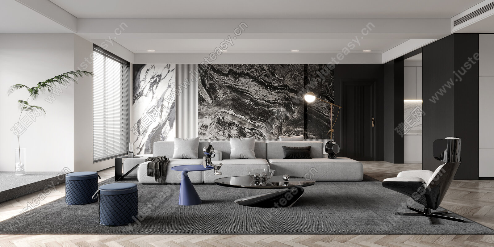 【现代客餐厅3d模型】建E网_现代客餐厅3d模型下载[ID:110384928]_打造3d现代客餐厅模型免费下载平台