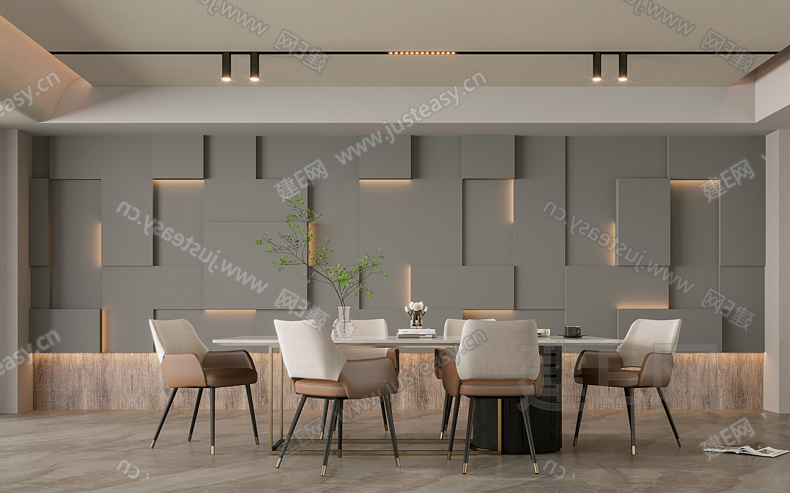 【现代餐厅3d模型】建E网_现代餐厅3d模型下载[ID:111630313]_打造3d现代餐厅模型免费下载平台