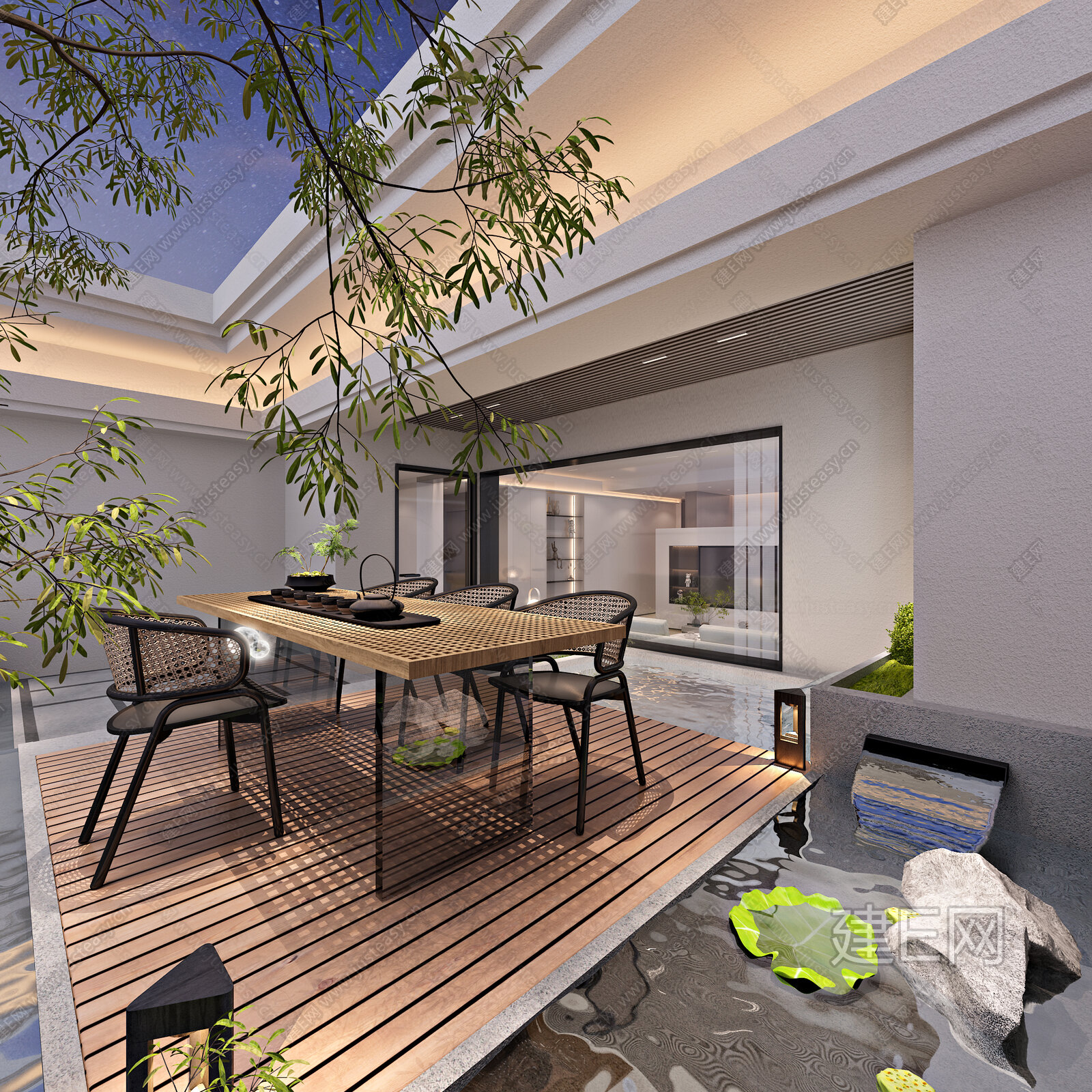 【现代花园阳台3d模型】建e网_现代花园阳台3d模型下载[ID:114710052]_打造3d现代花园阳台模型免费下载平台
