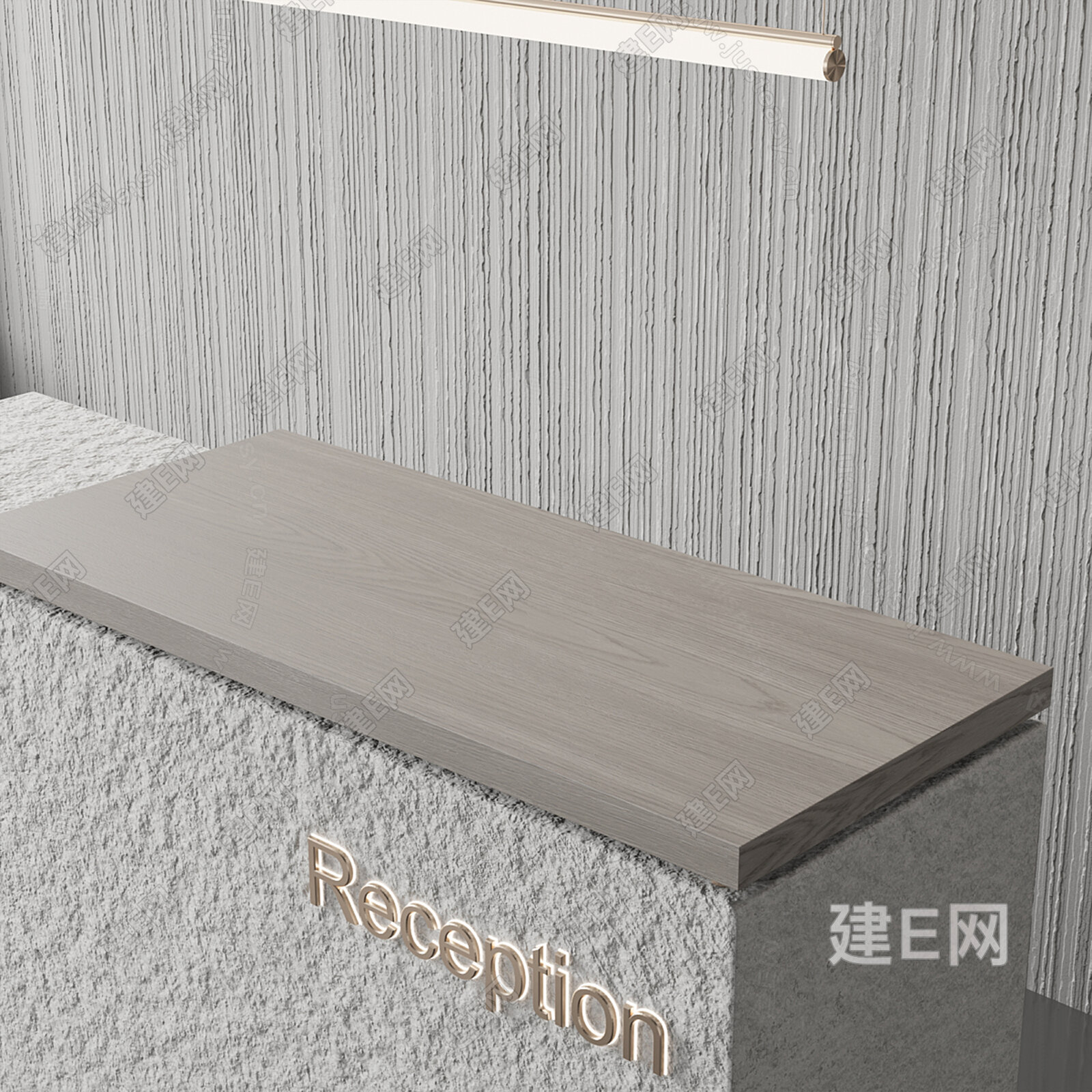 【现代前台3d模型】建e网_现代前台3d模型下载[ID:109336152]_打造3d现代前台模型免费下载平台