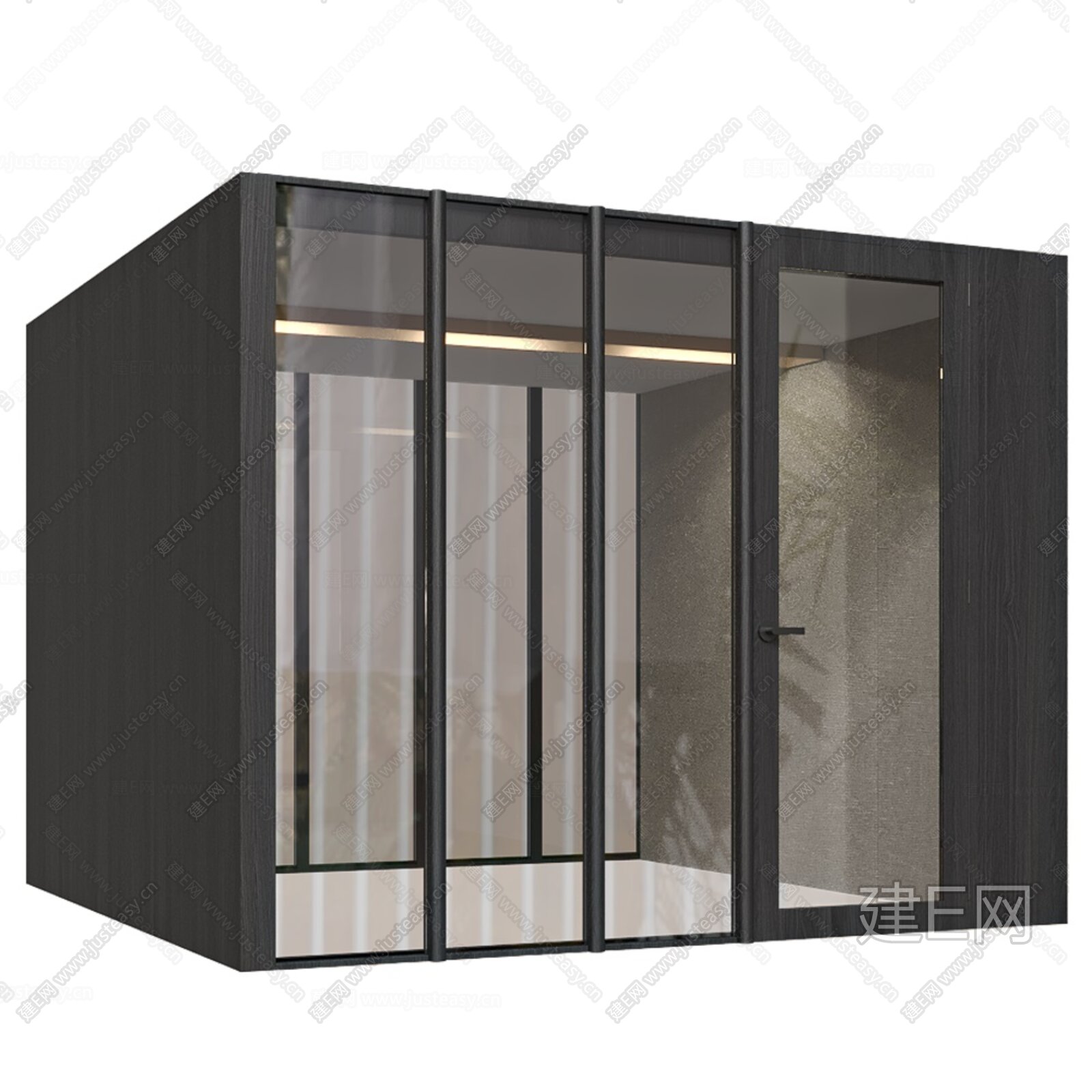 现代集装箱 模型SU模型下载[ID:111496816]_建e网su模型