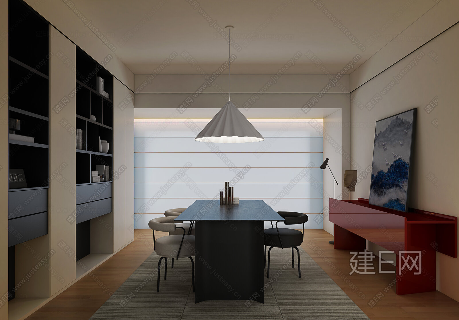 【张奇峰 现代餐厅3d模型】建e网_张奇峰 现代餐厅3d模型下载[ID:107108773]_打造3d张奇峰 现代餐厅模型免费下载平台