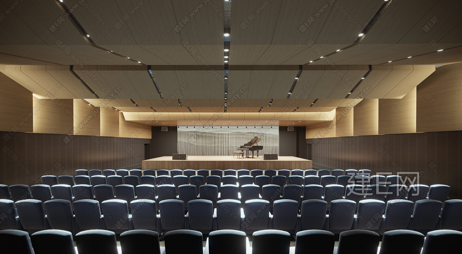 【现代多功能剧场3d模型】建E网_现代多功能剧场3d模型下载[ID:107829569]_打造3d现代多功能剧场模型免费下载平台