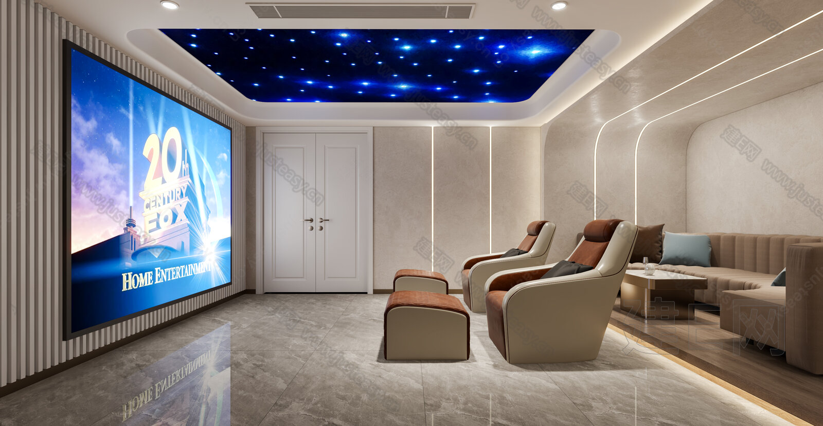 【现代影音室3d模型】建e网_现代影音室3d模型下载[ID:115169647]_打造3d现代影音室模型免费下载平台