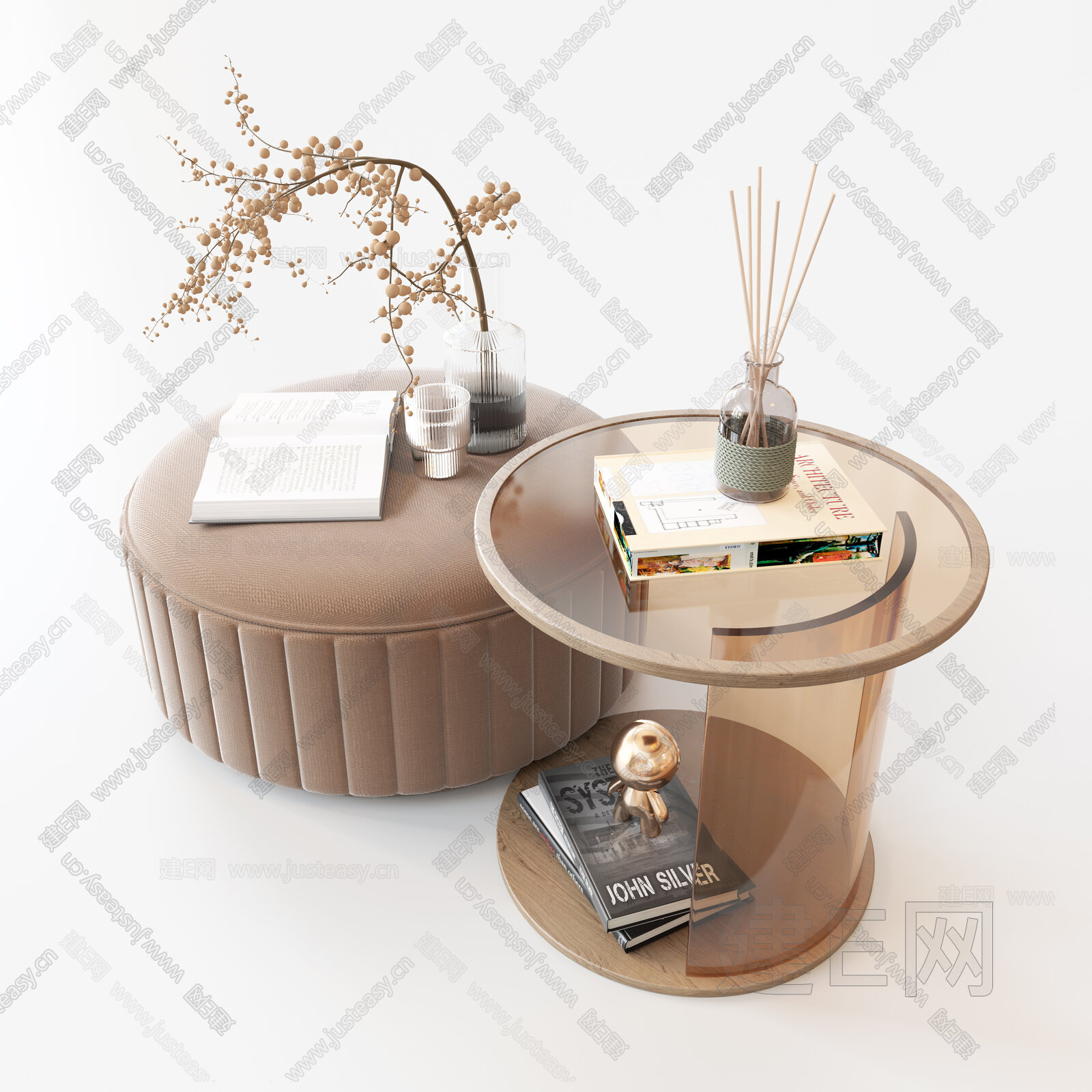 【现代茶几3d模型】建e网_现代茶几3d模型下载[ID:108091439]_打造3d现代茶几模型免费下载平台